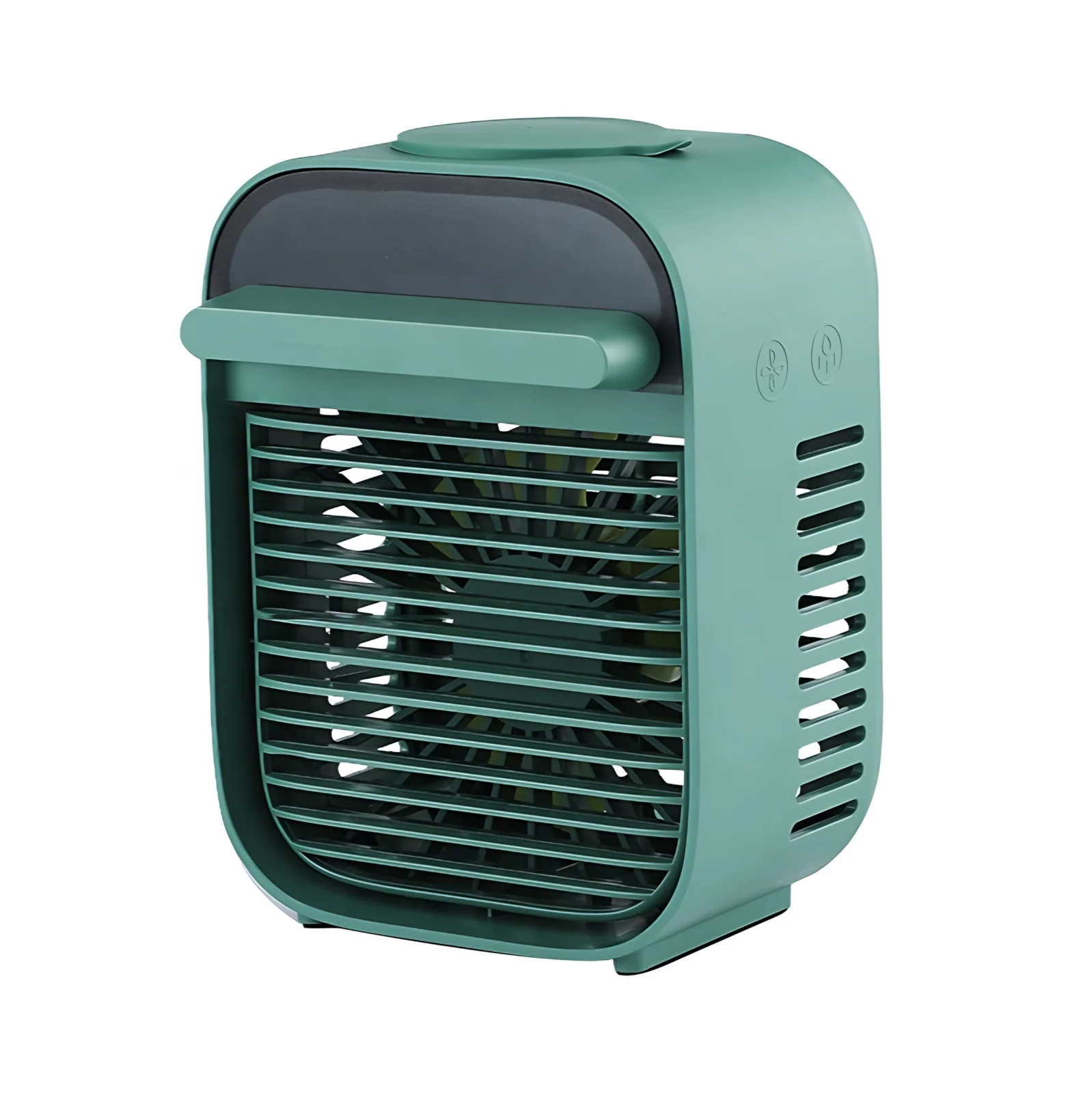 Mini USB/Battery Powered Water Tank Cooling Evaporative Air Cooler for Household Car Hotel & RV Use with Three-Speed