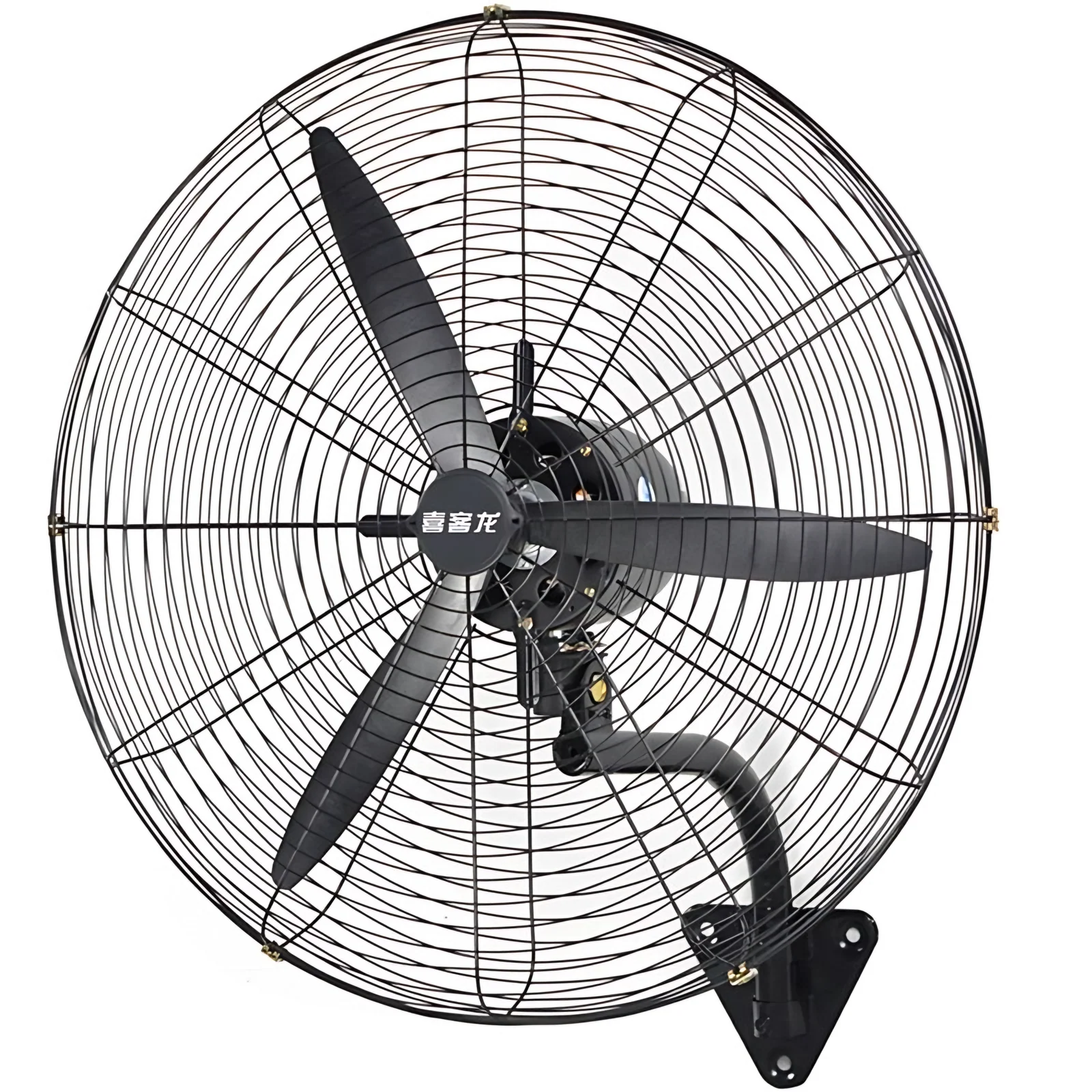 Robuste und langlebige, tragbare, leistungsstarke industrielle Wandventilator mit hoher Geschwindigkeit