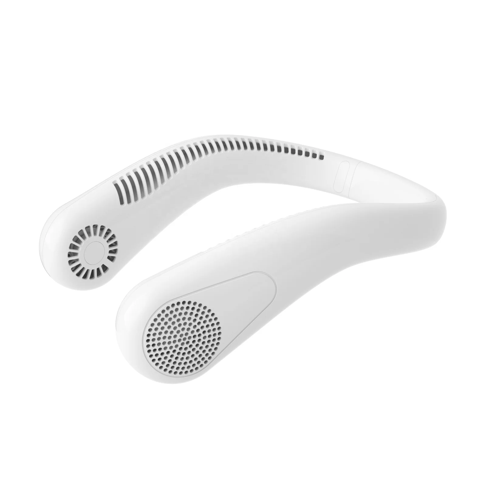 Portable Neck Bladeless air Conditioning Rechargeable Personal Fan Mini Hands Free Cooling Neck Fan for Outdoor