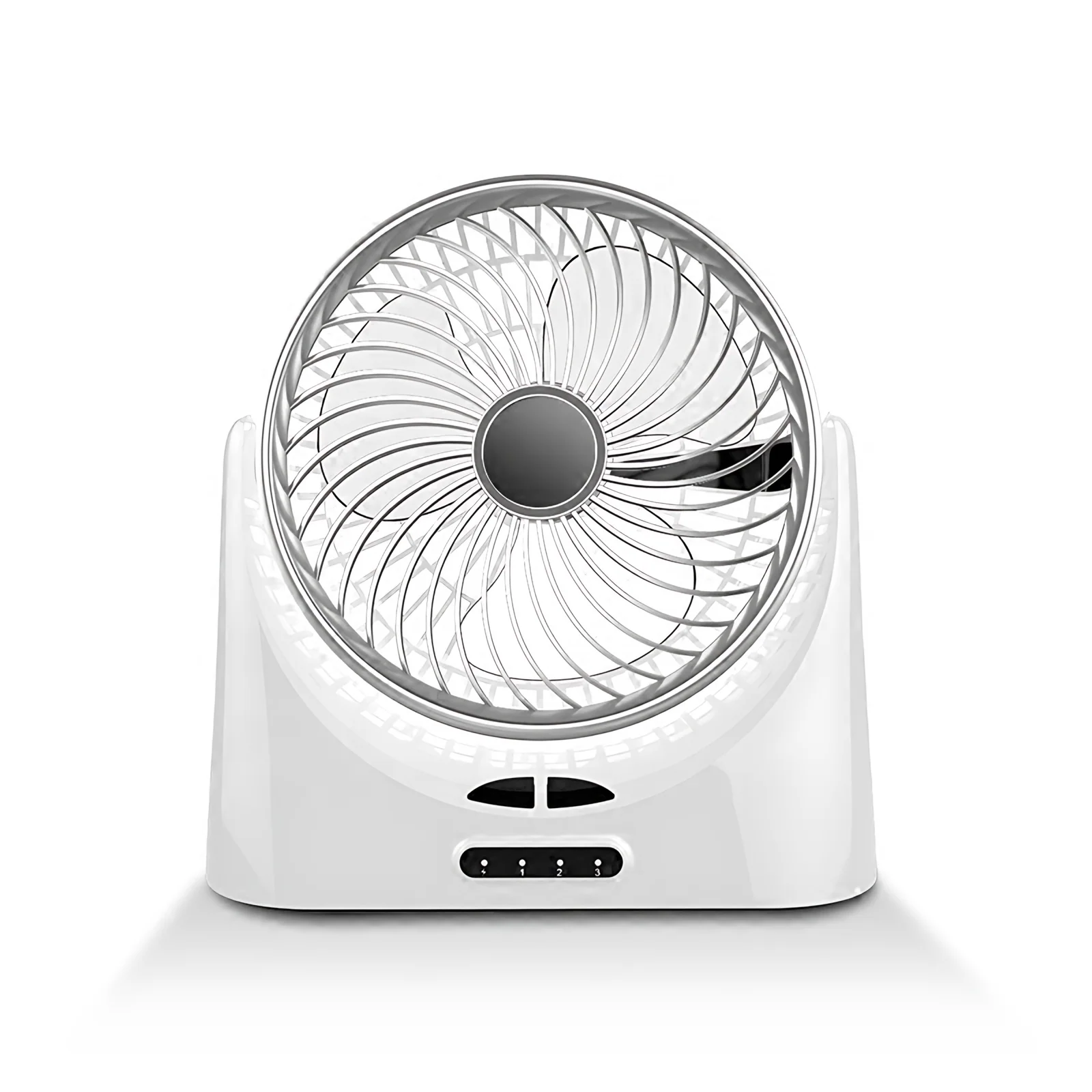 2025 Newest Led Touch Display Circulation Portable Table Fan Best Seller Adjustable Rechargeable Usb Mini Desktop Fan