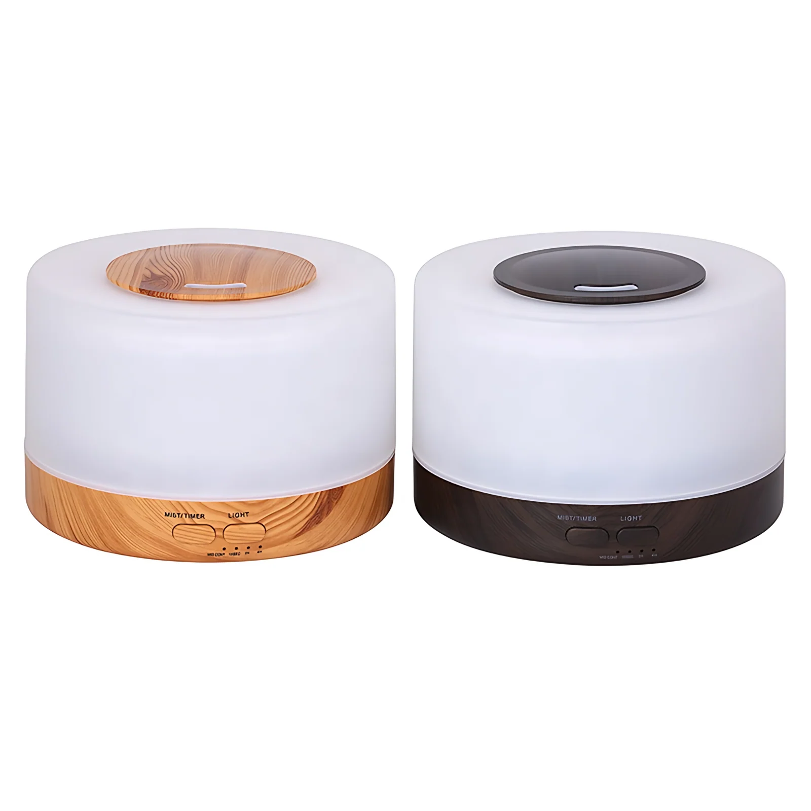 Mini humidificateur portable voiture 0,5-2L petit refroidissement brouillard diffuseur USB aromathérapie lumière de nuit chaude pour chambre de bureau personnelle