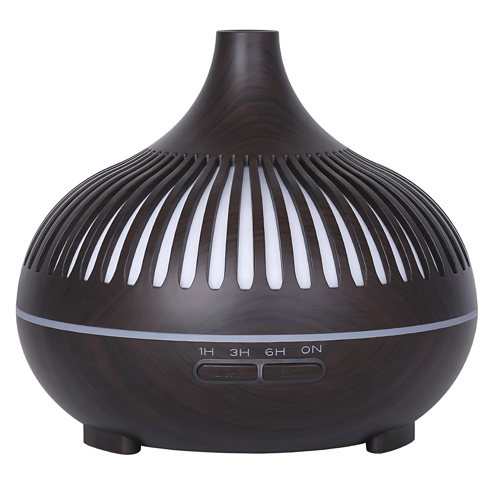 Dropshipping 500ml Fragrance Ultrasonic Wood Grain Aroma Diffuser Essential Oil Difusor Humidifier air Diffuser for Home
