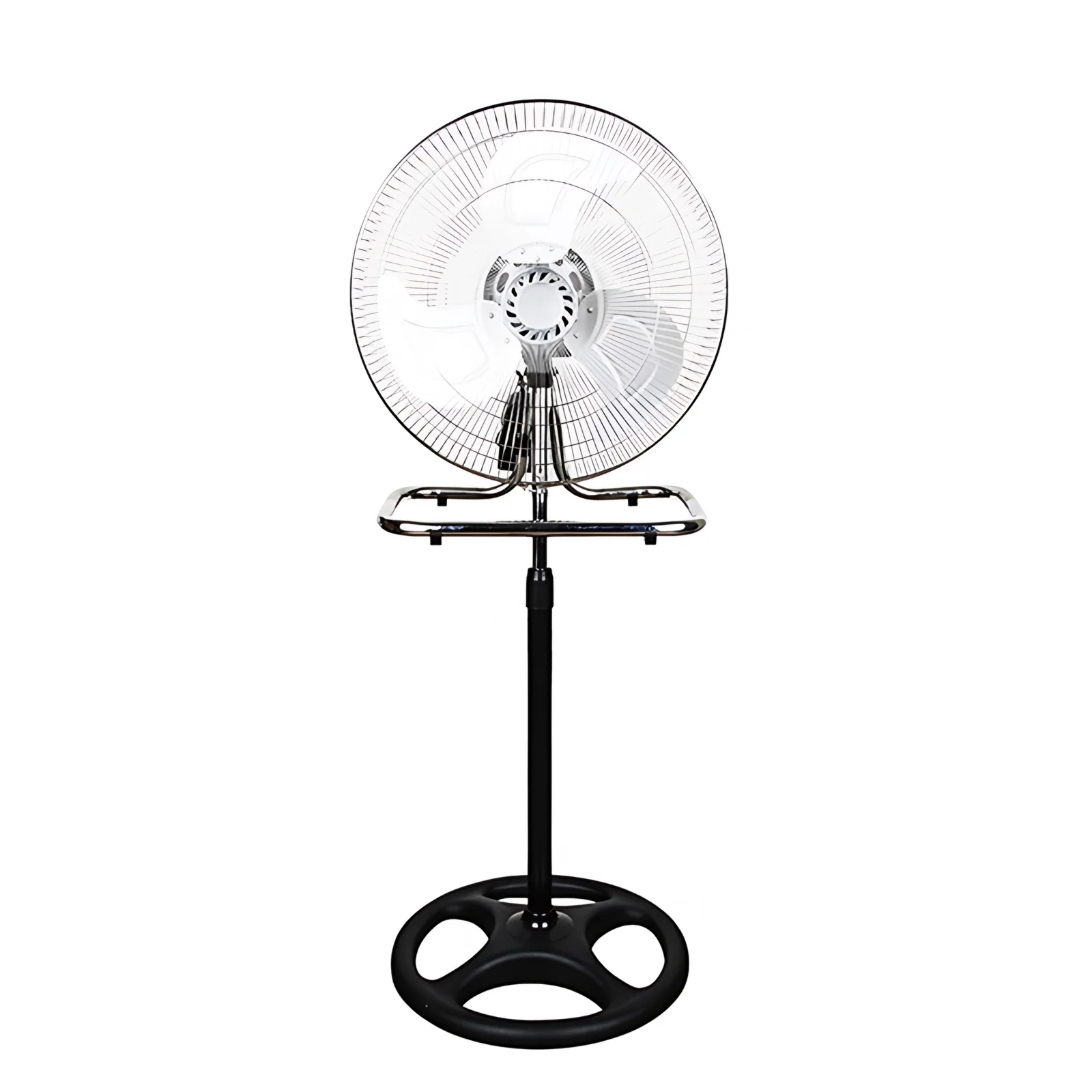 Ventilador Standing Fan 18 Inch Industrial 3 in 1 Metal Blade Oscillating Pedestal Stand Fan Outdoor Adjustable Height Low Noise
