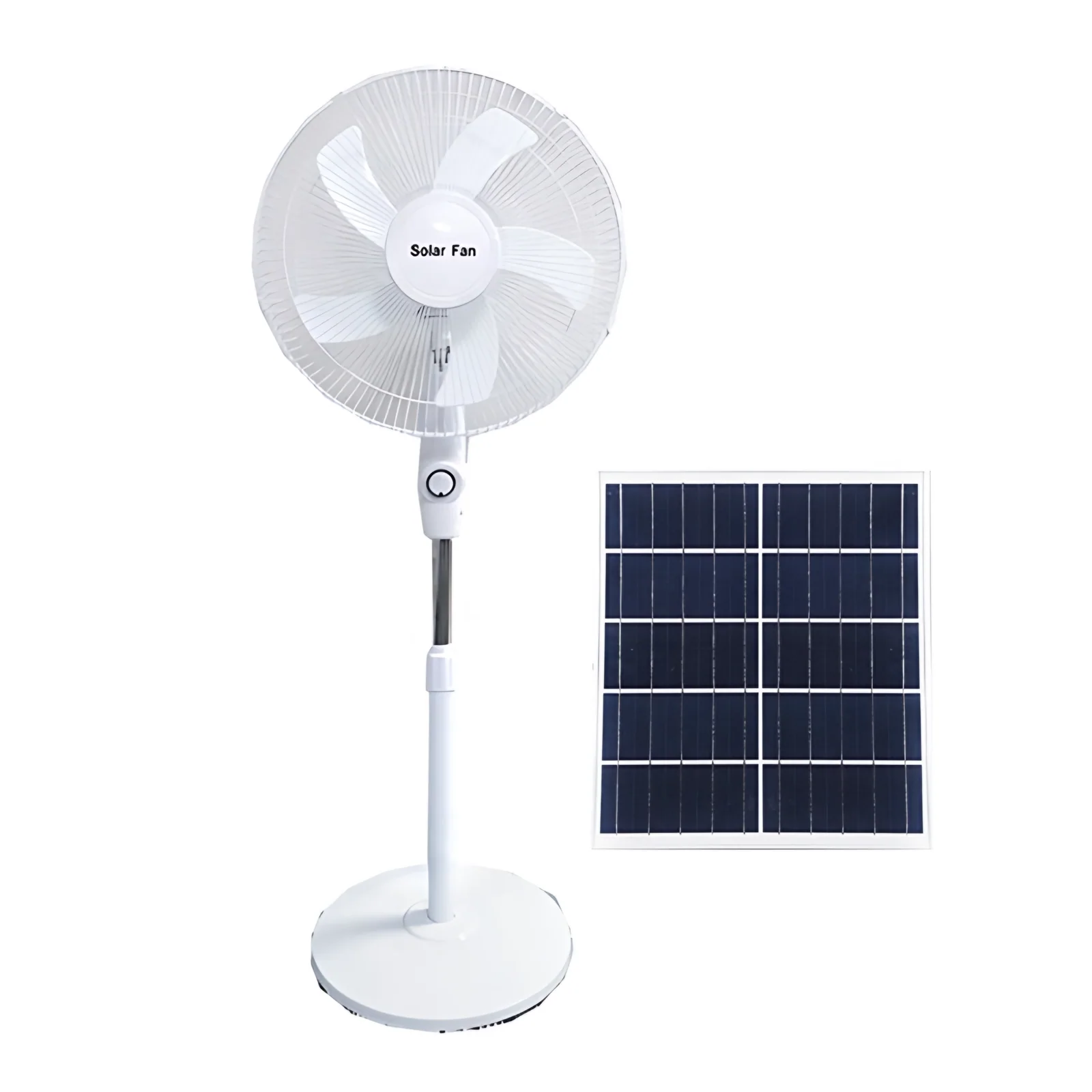 12 Hours 5 Blade High Quality Solar Fan With Solar Panel Solar Powered Fan Solar Stand Fan