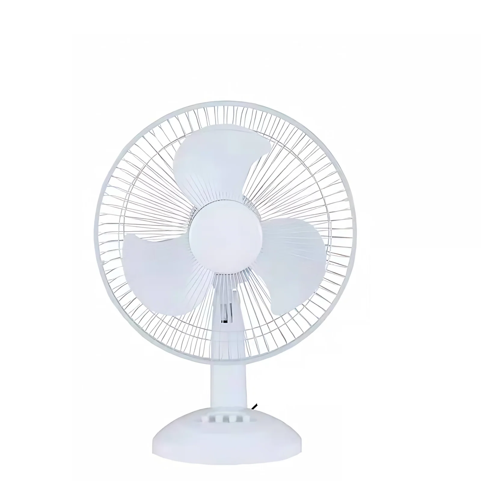 Large Wind Portable Solar Desktop Fan Quiet Battery-Powered Mechanical Control Made Plastic for Household Dormitory Outdoor Use