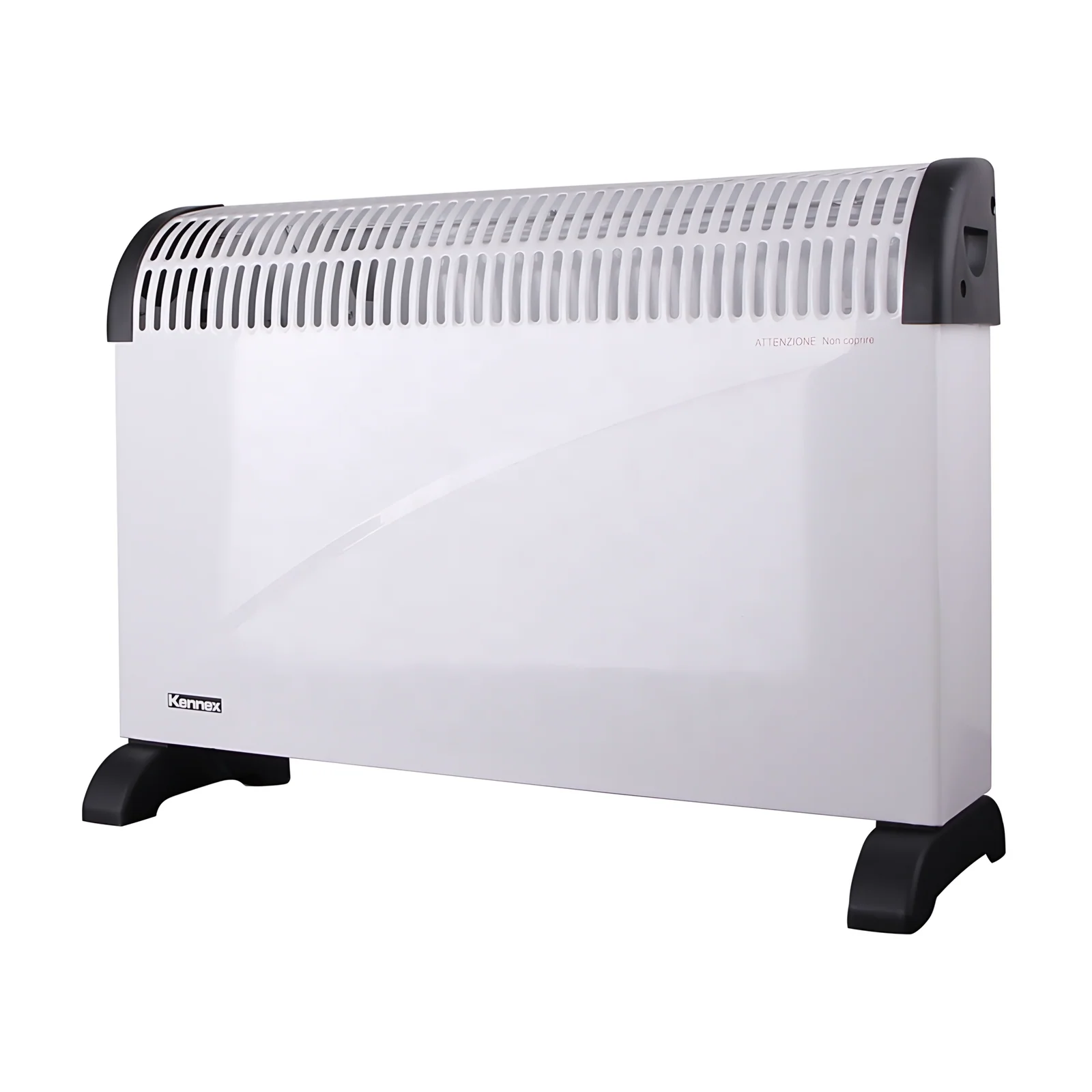 24 Hour Timer Electric Convector Panel Heater Portable Freestanding Overheat Protection Ventilation Home Heater