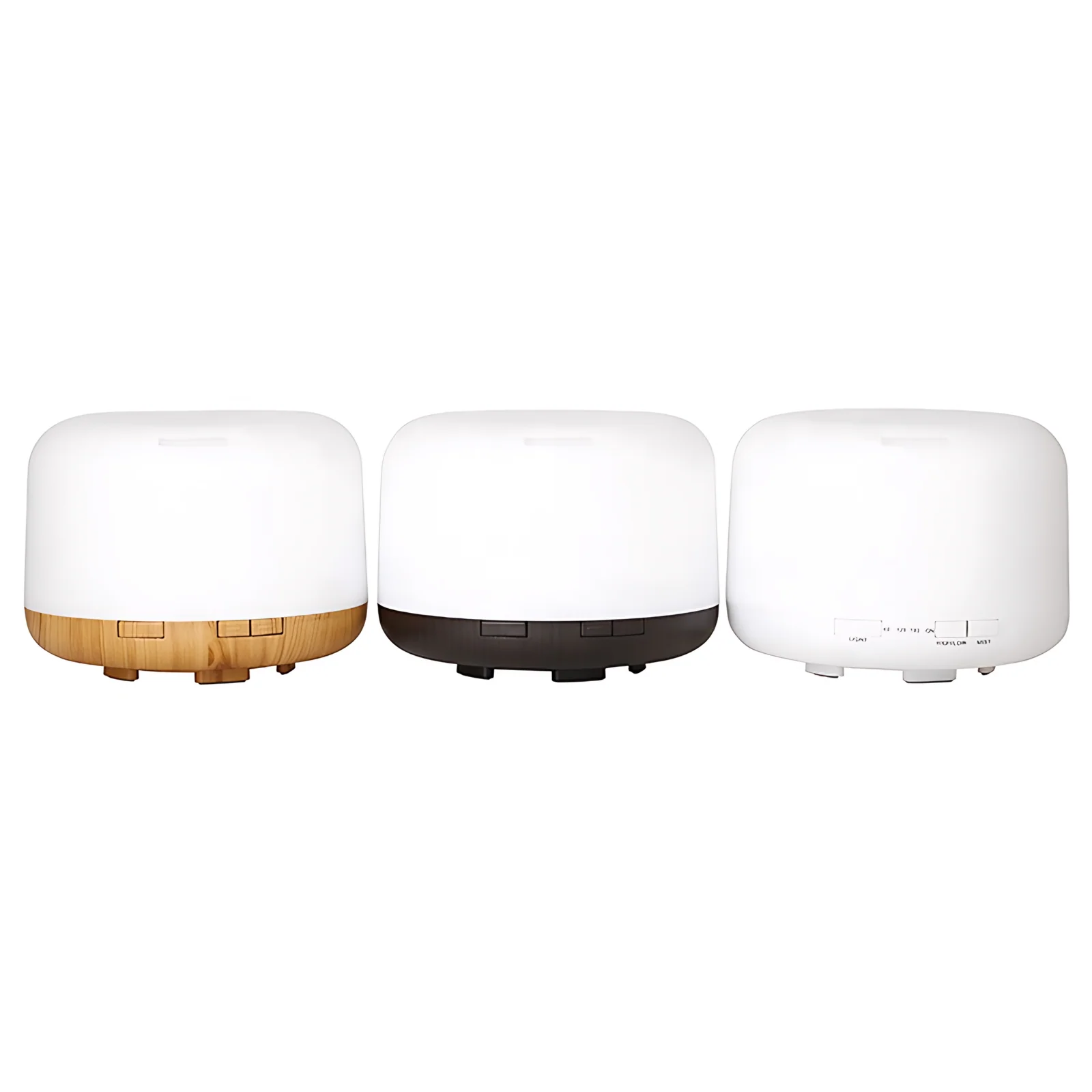 Humidificador de aire de escritorio USB de 500 ml ABS control remoto difusor de aceite esencial eléctrico con luces nocturnas coloridas tamaño pequeño