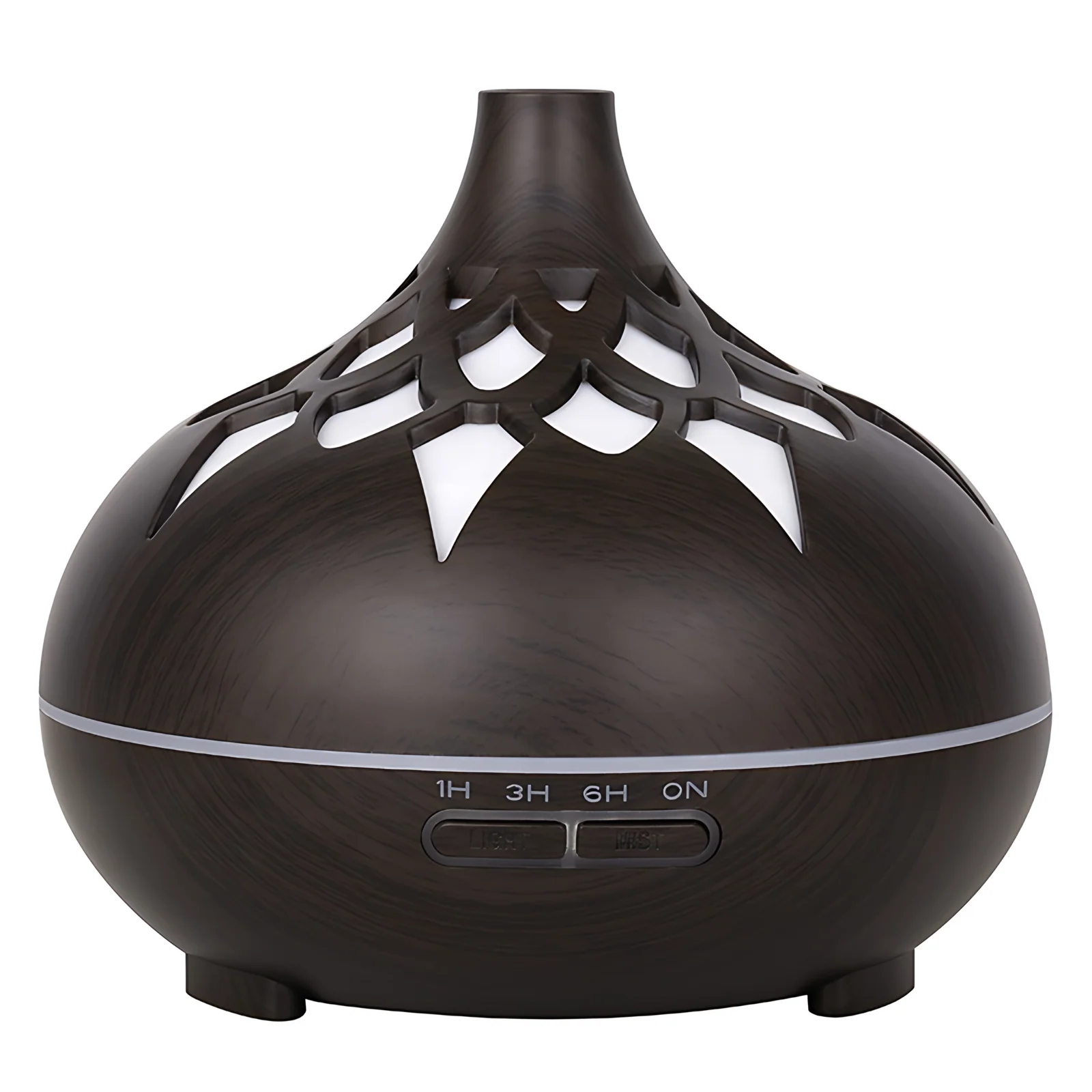 Humidificador de aire portátil de granos de madera de 500 ml de alta calidad mini humidificadores de niebla frescos