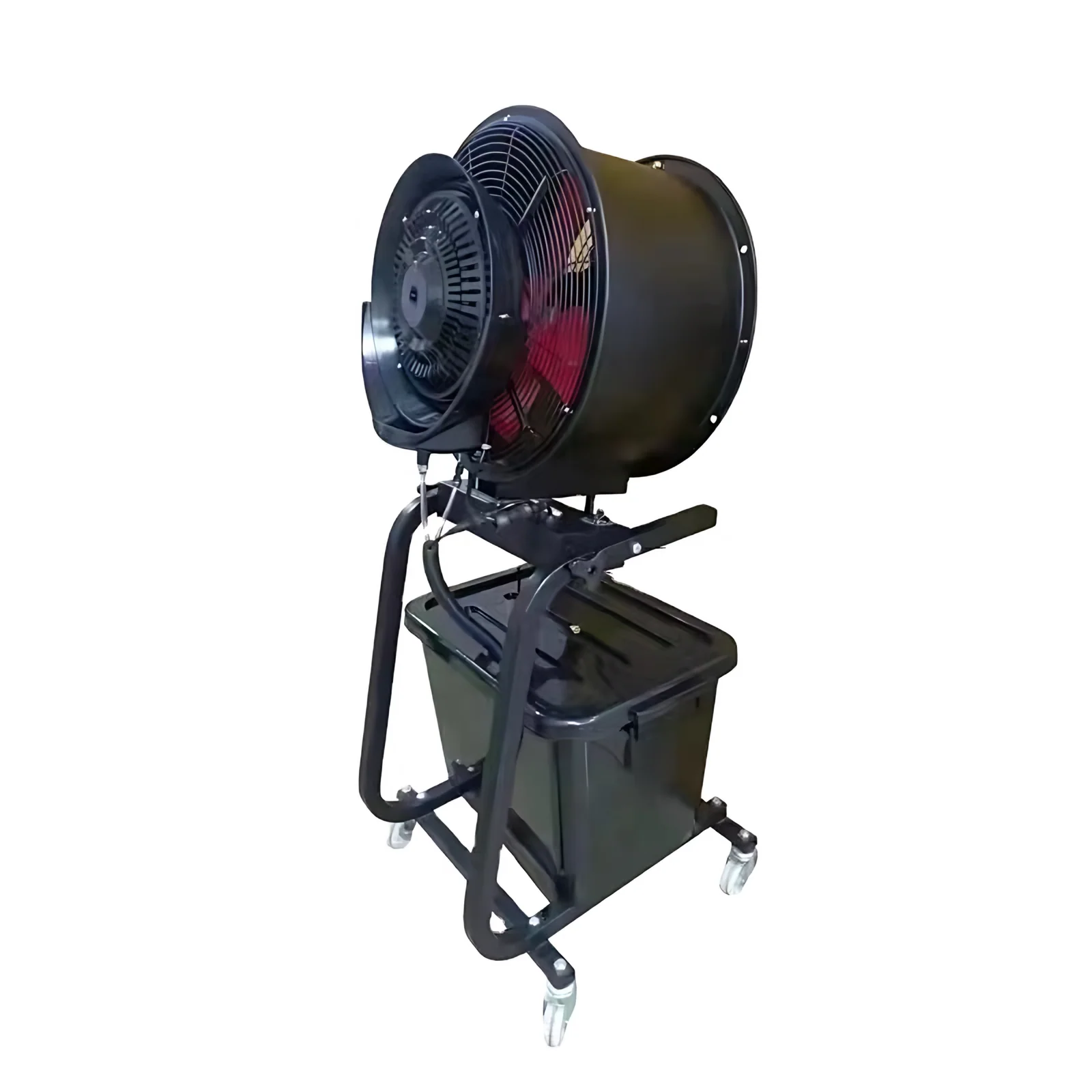 Electric Outdoor RV Water Mist Fan with Adjustable Spray 220V 300W Portable Fog Cannon for Humidifying & Mist Cooling