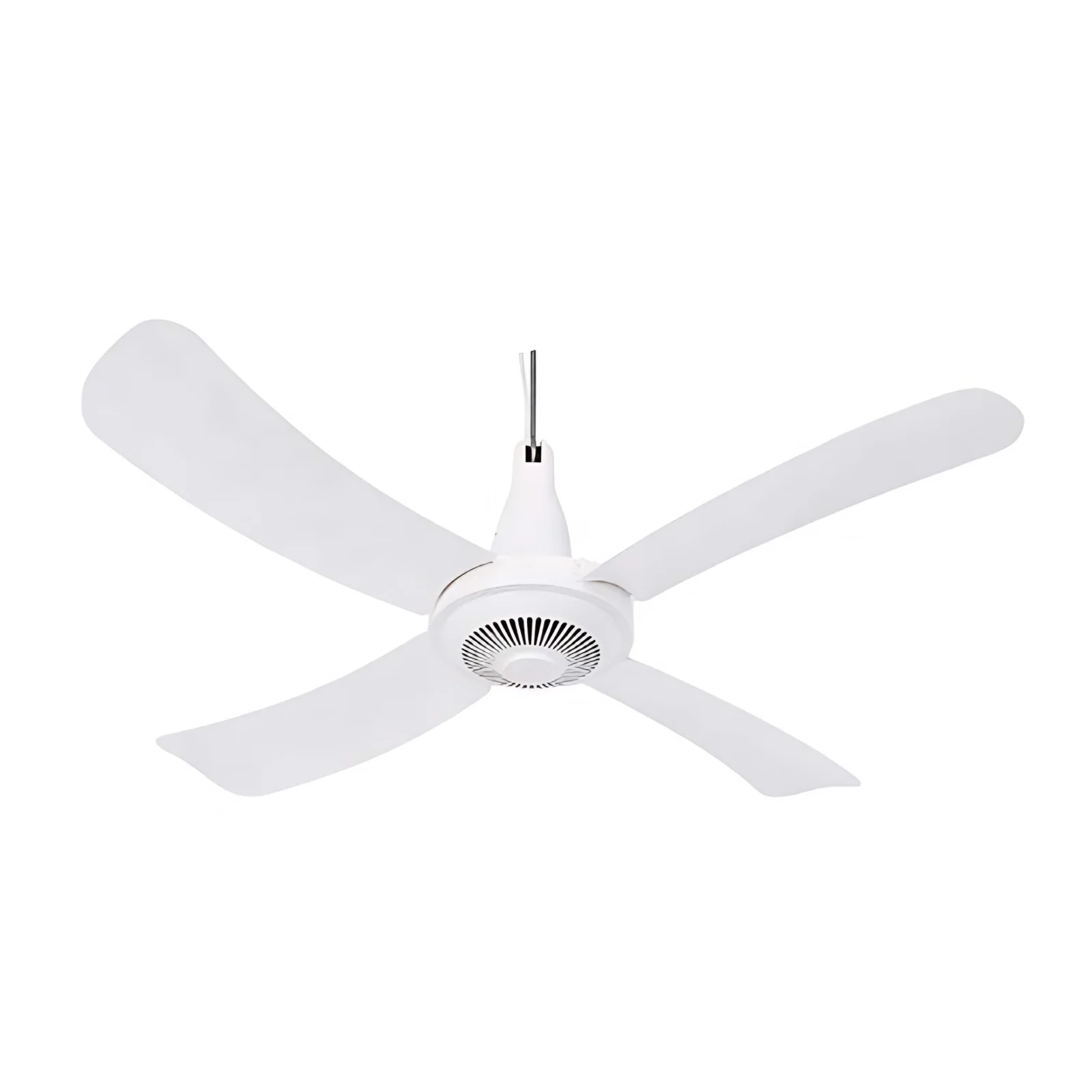 20W 4 Klingen schwarz weiß DC Industrie Luxus moderner elektrischer Dekorationszimmer Deckenventilator Fernbedienungsventilatoren