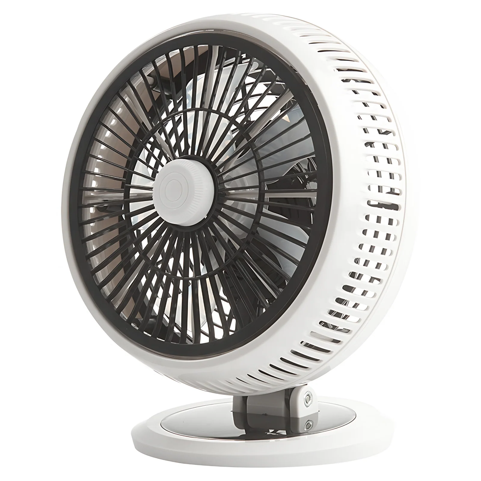 المكتب المنزلي المحمول 5 شفرة غبي التشغيل 28W 2600r/min مروحة التهوية للسيارات & الاستخدام الخارجي ميني مكتب مروحة