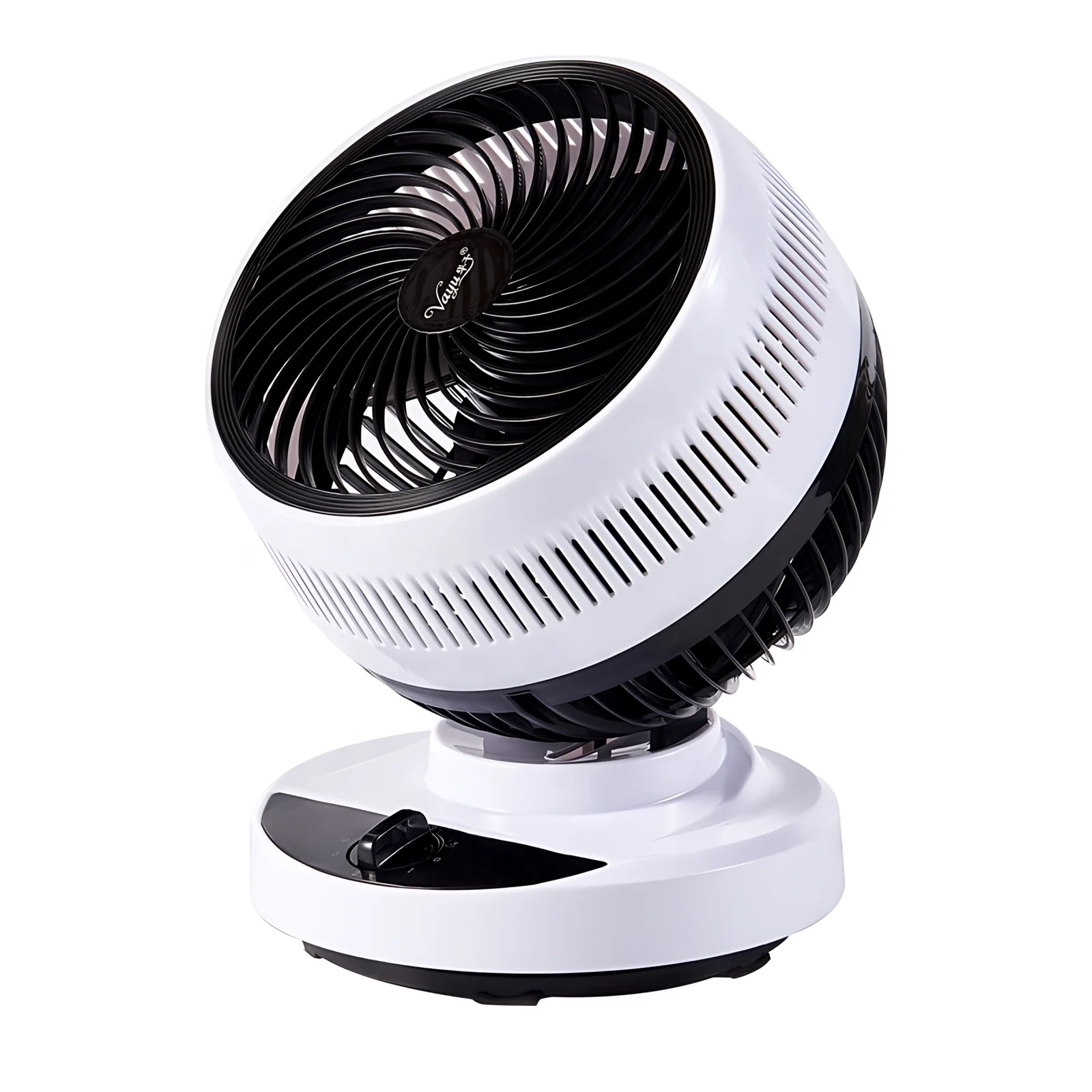 360 grados girando ventilador de circulación de aire pequeño aire acondicionado escritorio de oficina gran viento super silencioso ventilador eléctrico