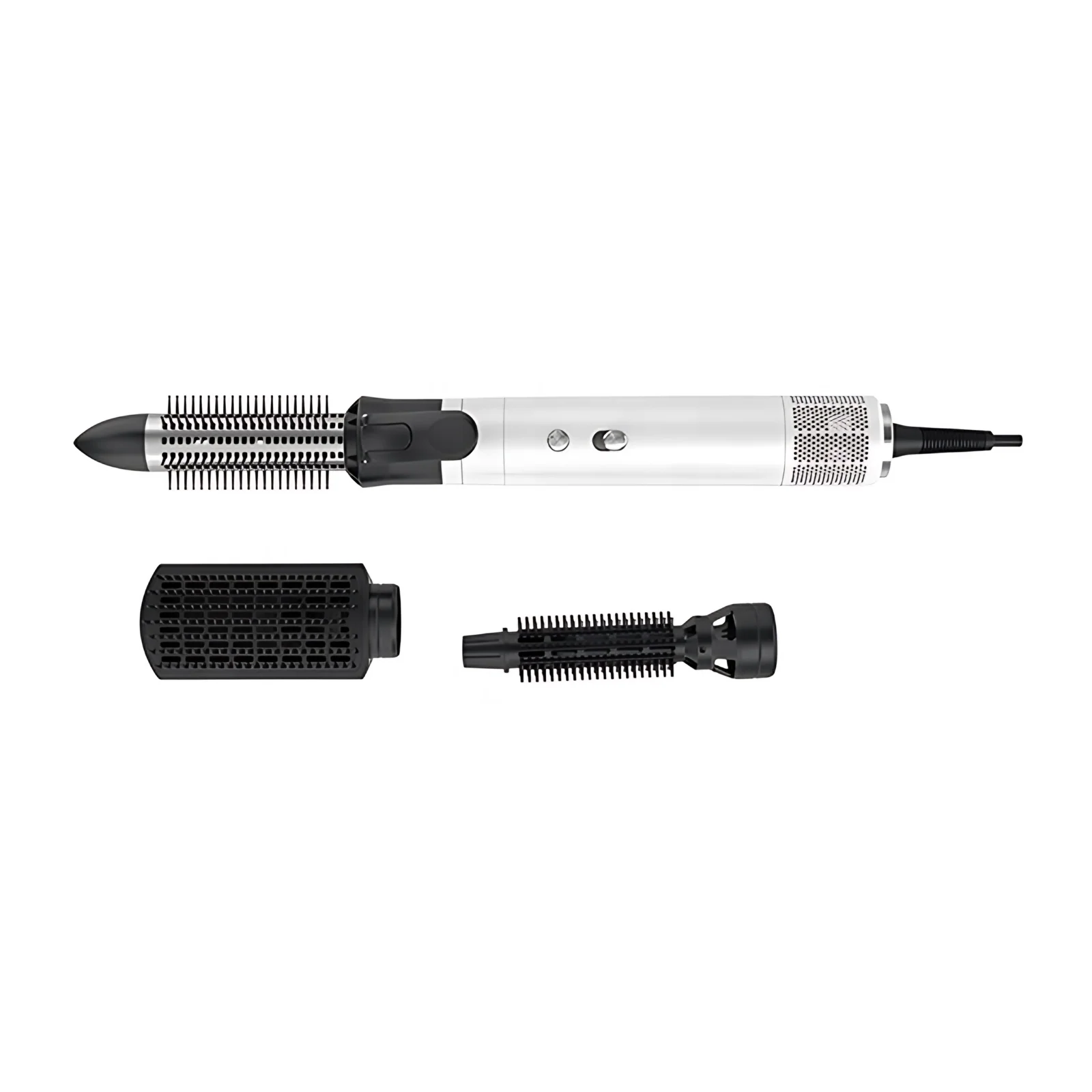 3 in 1 Multi-functional Hairdressing Tools Infrared Curling Iron Straightener Comb Brush with Digital Display