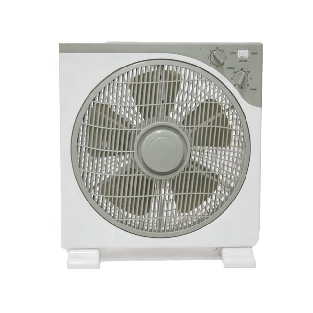 Wholesale Ventilation Fan Box 12 Inch Strong Wind Full Plastic Square Box Fan