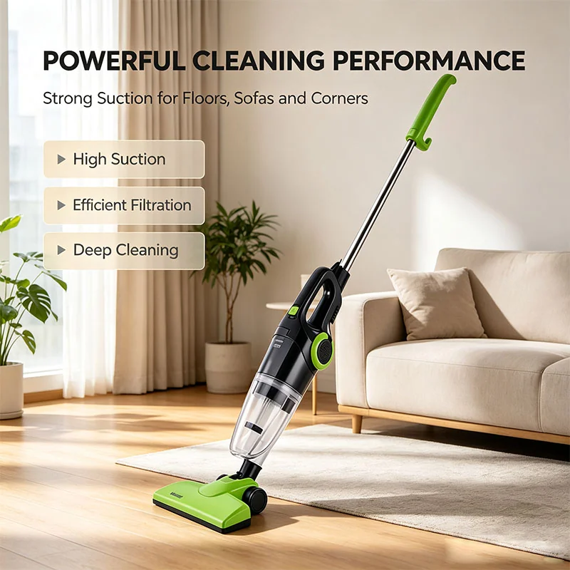 Rechargeable Wireless Cordless Portable Handheld Vacuum for Home Household Stick Upright Low Noise Vacuum Cleaner