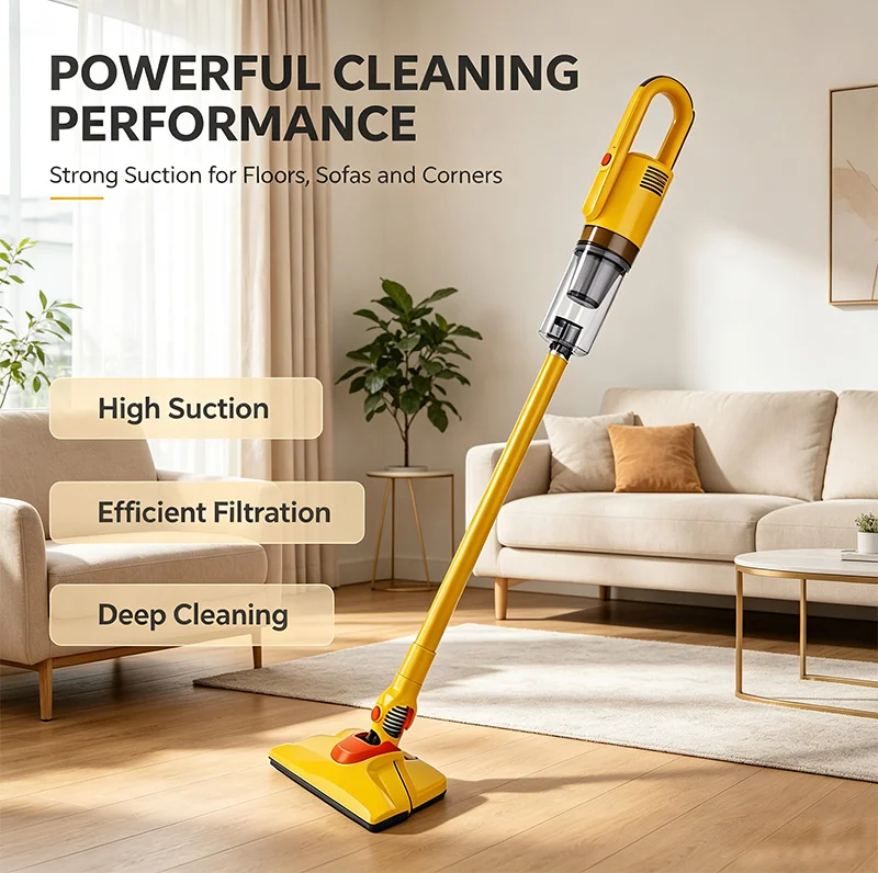 Handheld Wireless Vacuum Cleaner Large Suction Wet Dry Mopping Integrated Vertical Vacuum for Household