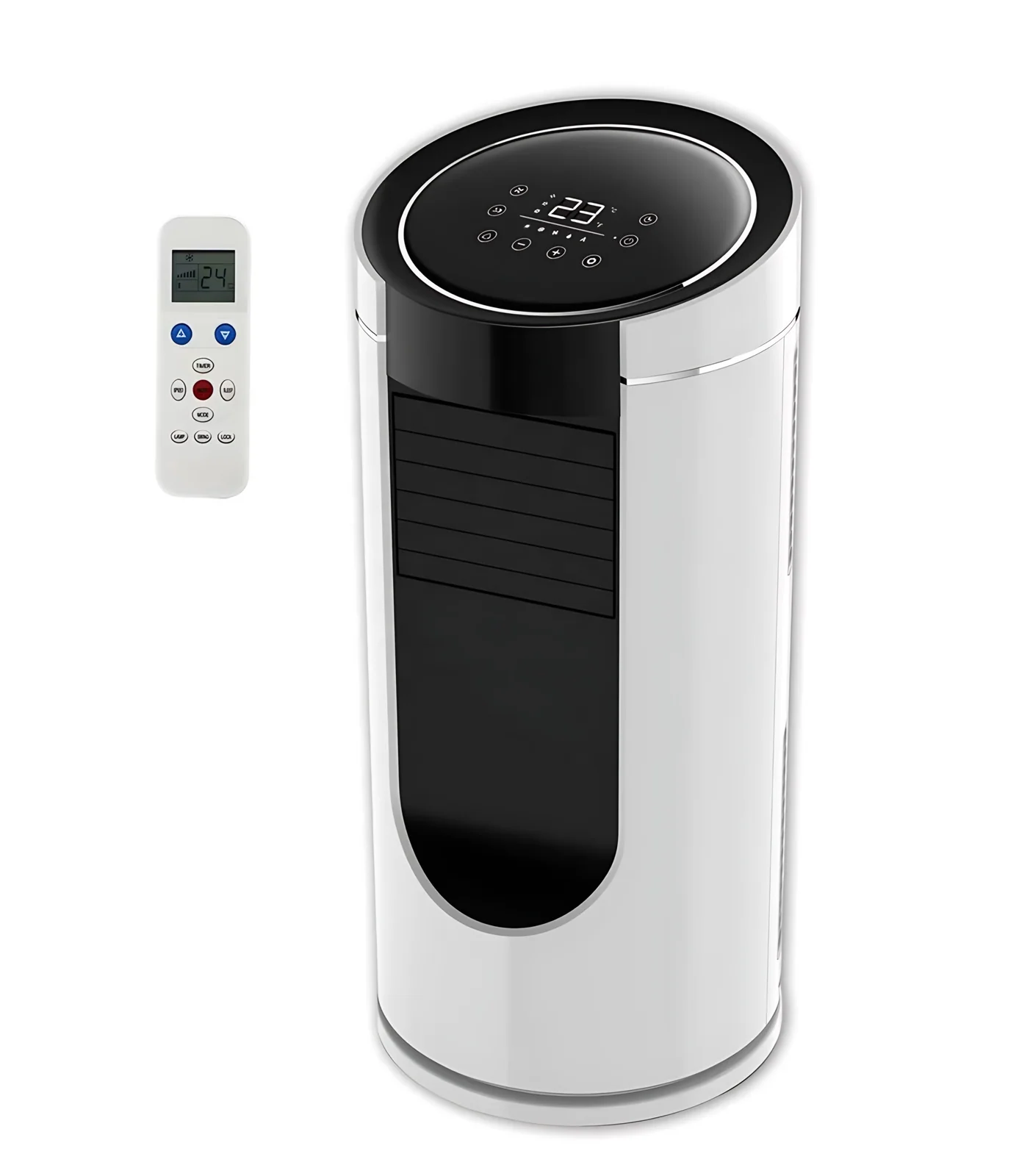 Éclairage à distance de la cuisine à domicile à l'écran LED à la télécommande chauffage refroidissement 2600w 9000BTU/H camping climatiseur portable mobile