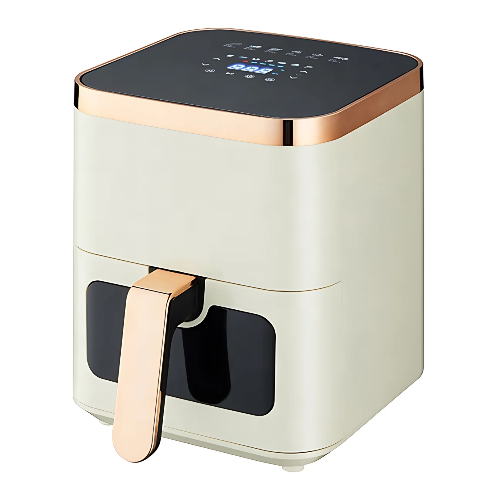 4L 1350W Intelligent Oil-free air Fryer Household Automatic air Fryer With Viewing Window