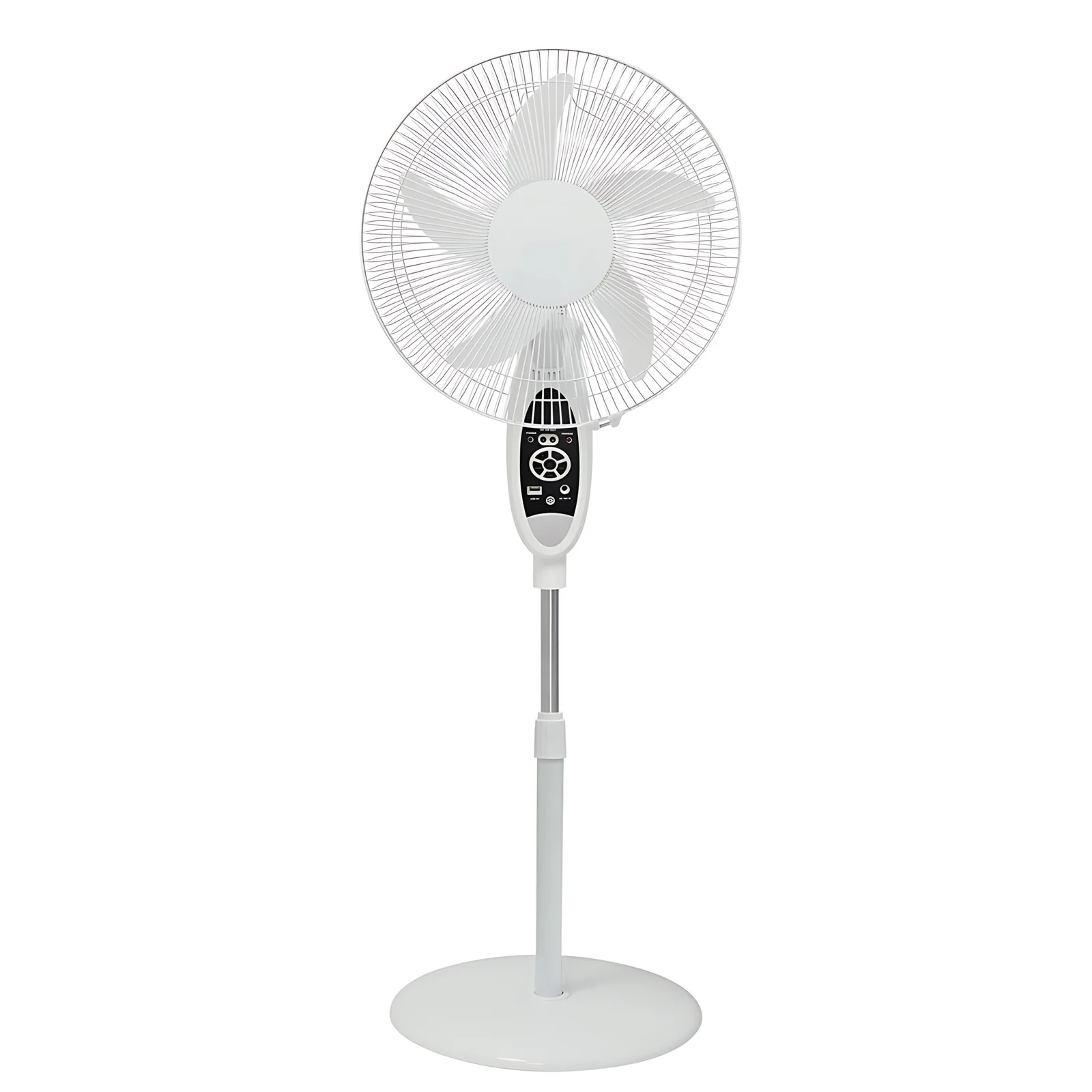 Newest Rechargeable USB DC/AC Solar Electric Standing Charging Fan for Home
