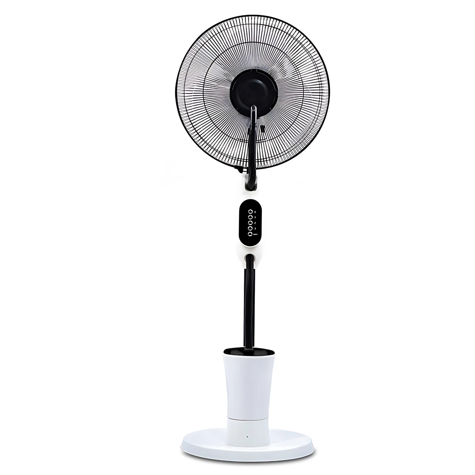 New Design AC/DC Water Mist Pedestal Fan with Digital Control Ocsilation Humidifying for Home Cooling Outdoor Use