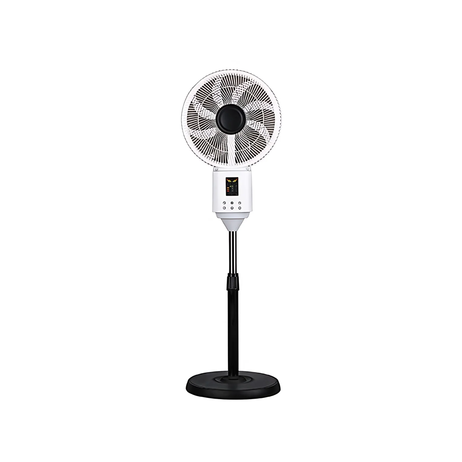 16 Inch Air Cooled Electric Floor Standing Spray Fan Home Remote Control Water Mist Cooling Fan for Outdoor Garage Hotel Plastic