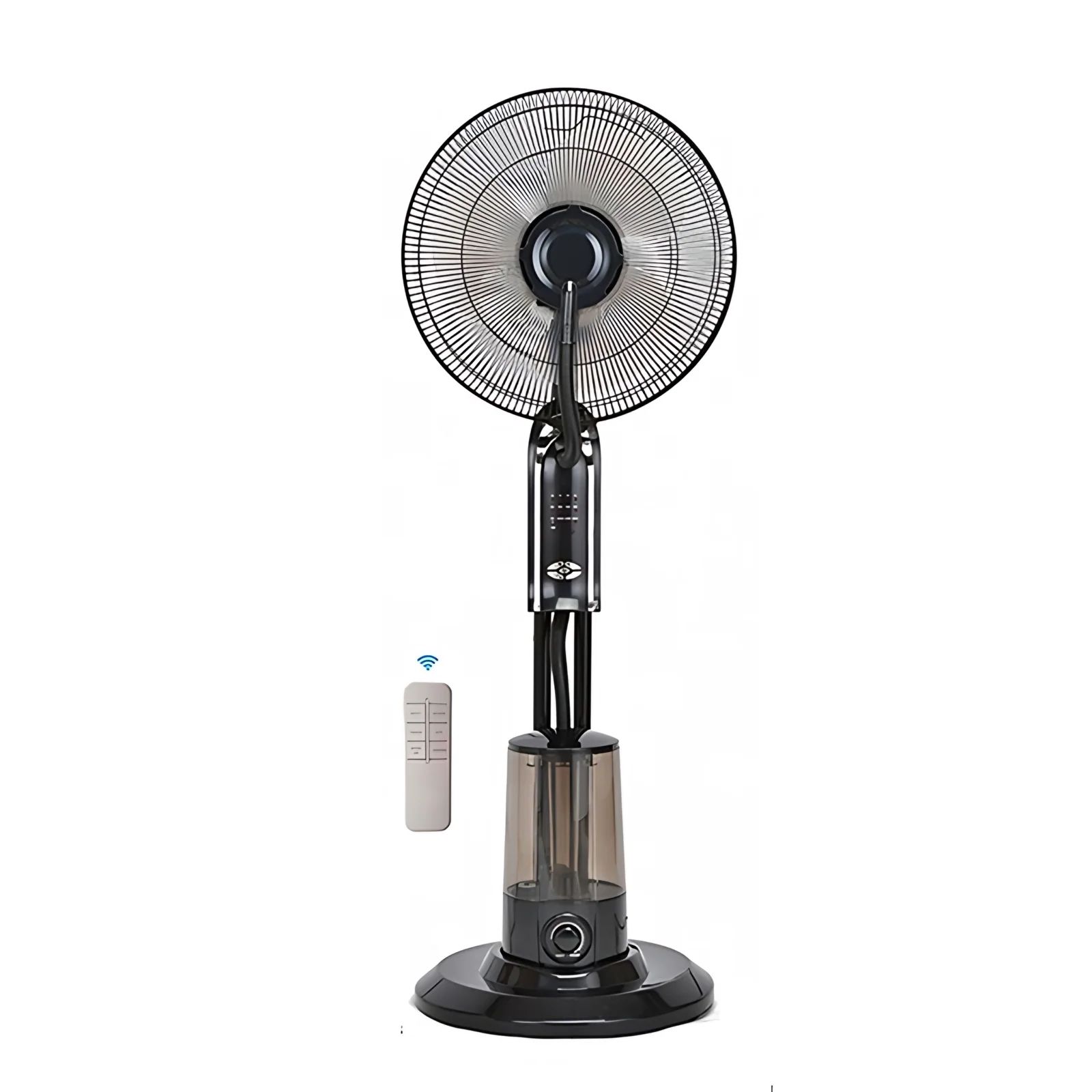 Compañías de control remoto de 16 pulgadas humidificador ultrasónico de aire interior al aire libre de suspensión de refrigeración de agua ventilador de niebla