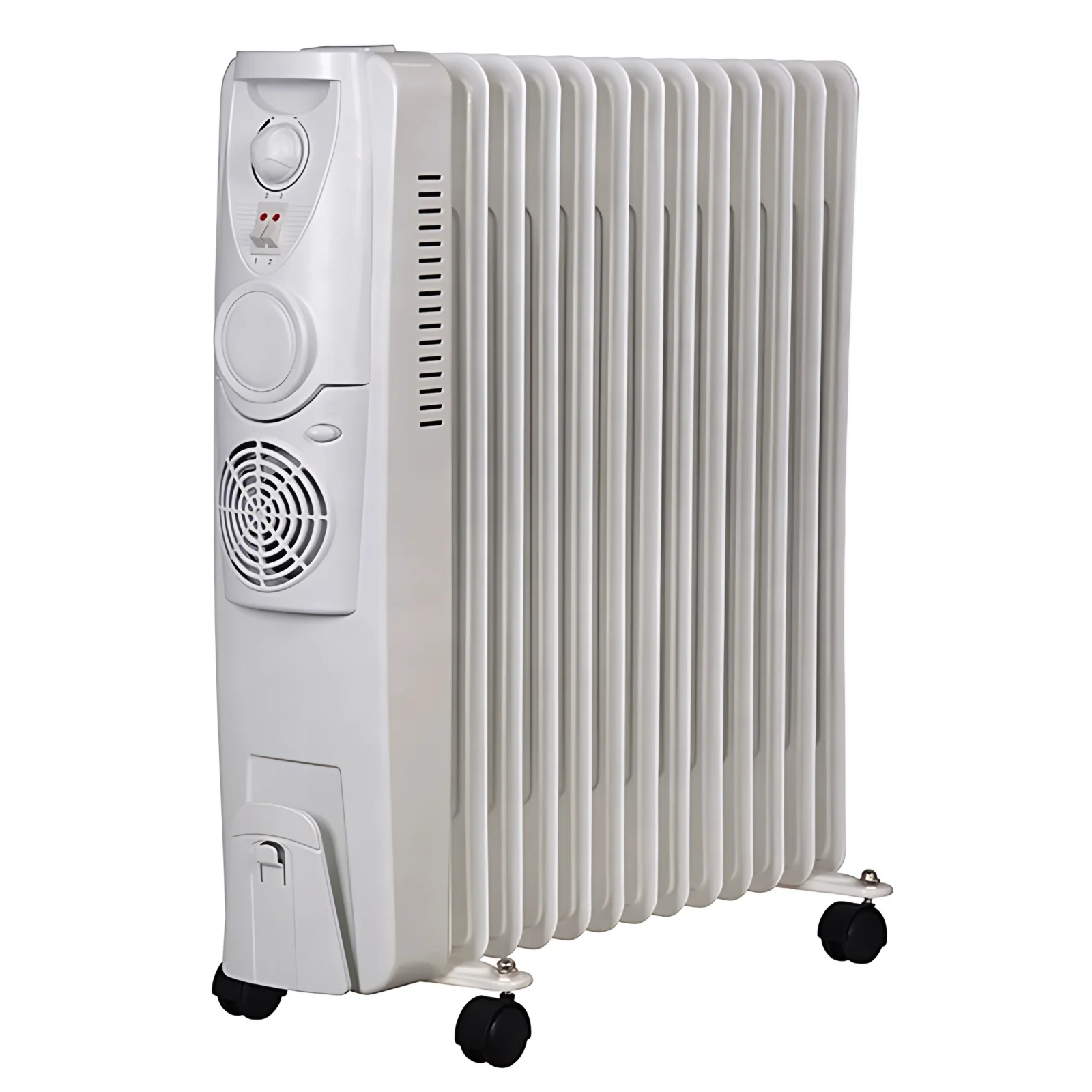1000W/1500W/2500W Electric Oil Filled Radiator Heater With Timer for Home Heating