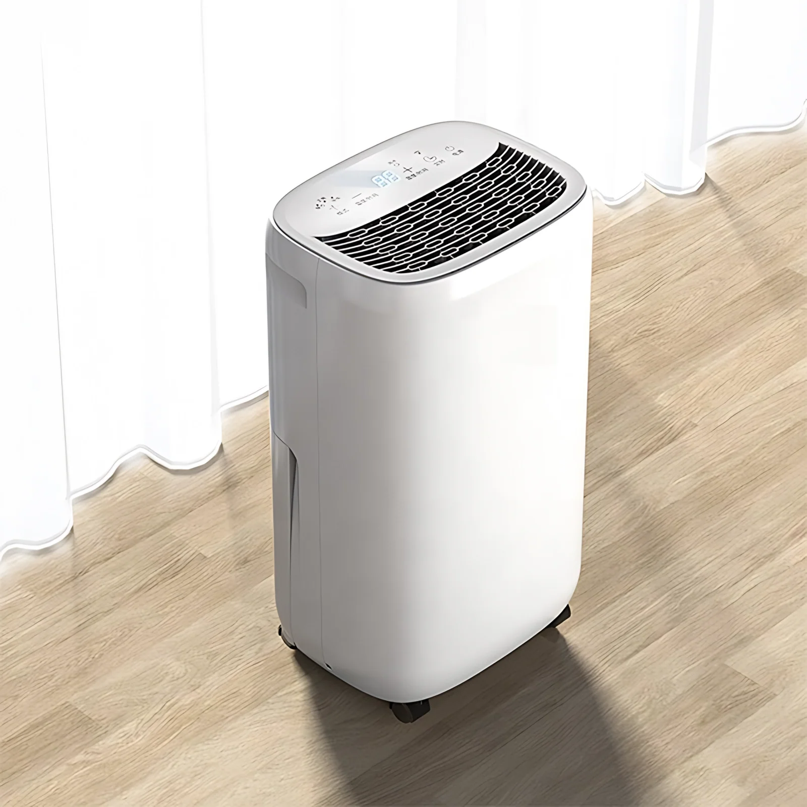 12L/D Portable Home Floor Standing Automatic Defrost Easy Home Dehumidifier