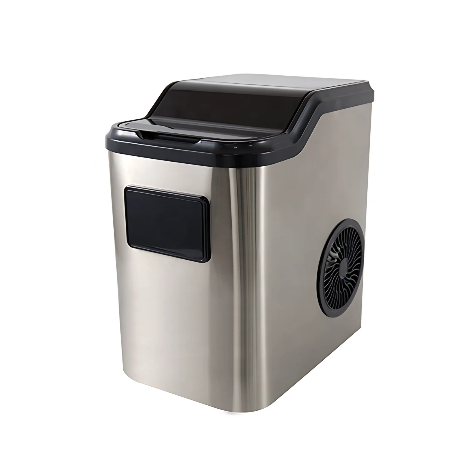 Geming 15kg automático fabricante de cubos de hielo eléctricos de acero inoxidable miniatura mostrador portátil para uso doméstico hotel RV