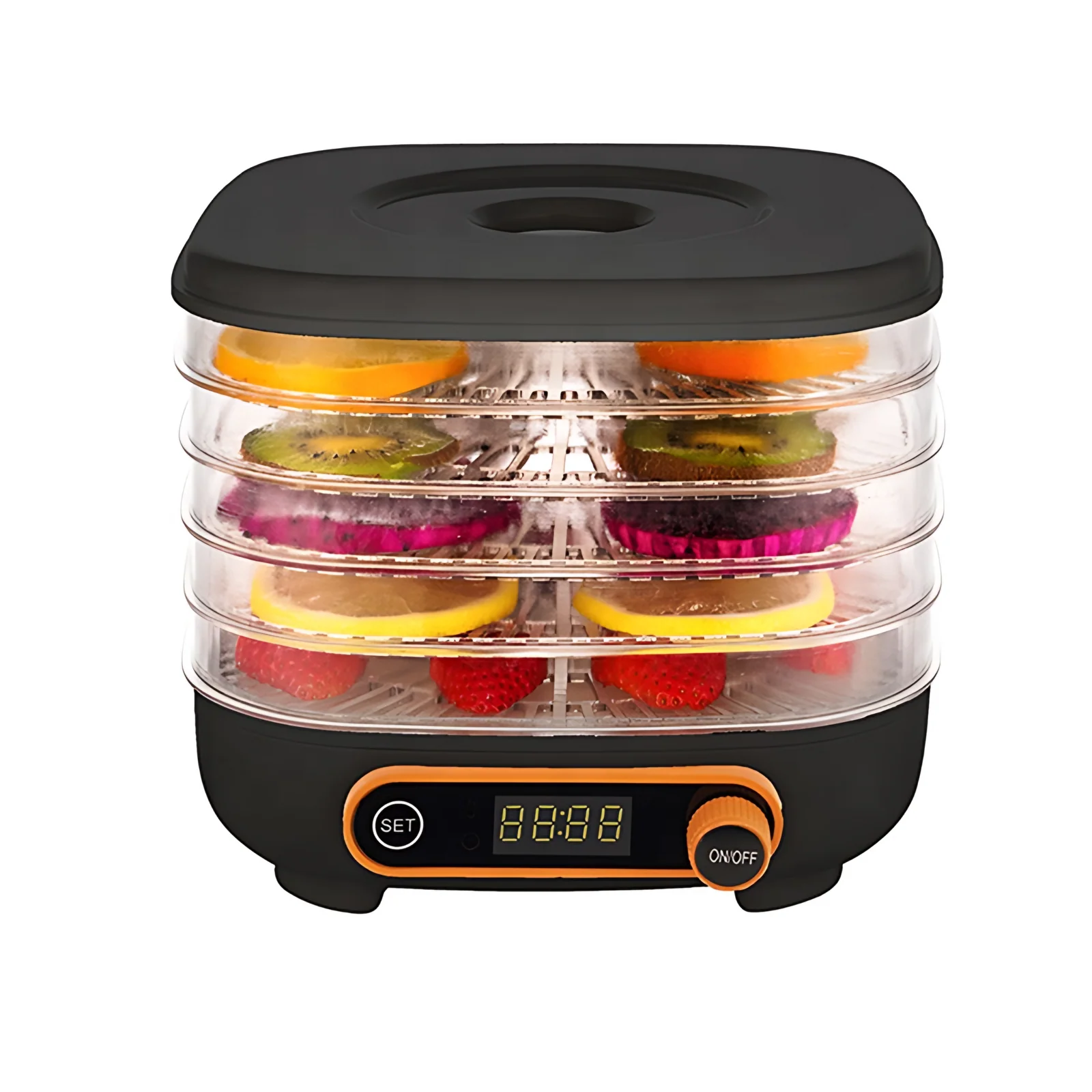 5 Layers Multifunction Professional Fruit Drying Home Use Food Dehydrator Electric Smart Food Dryer Machine with Timer