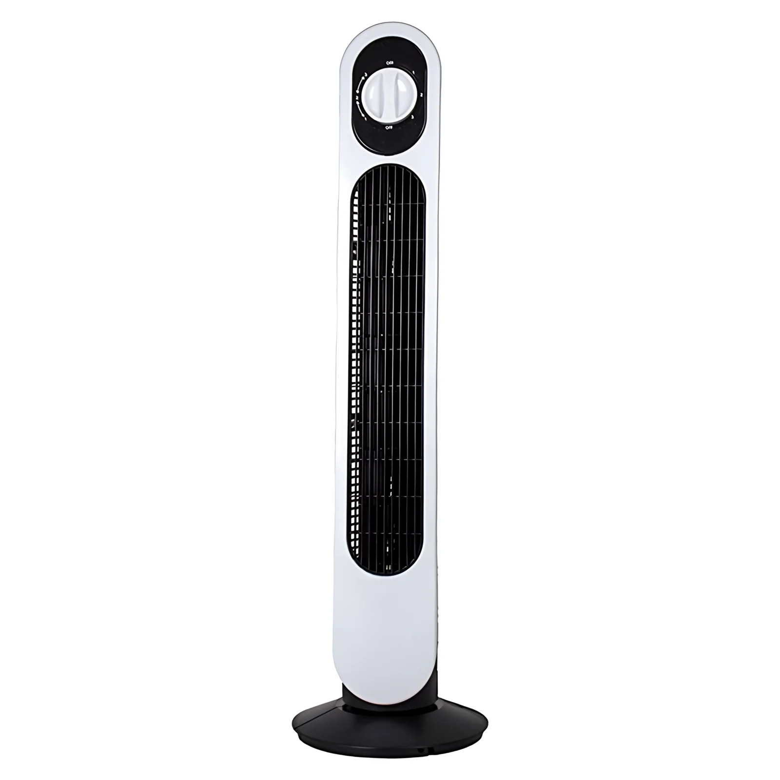 High Quality Floor Silent Electric Tower Fan Mechanical Plastic Construction 3-Speed Adjustable Wind Speed for Hotel RV