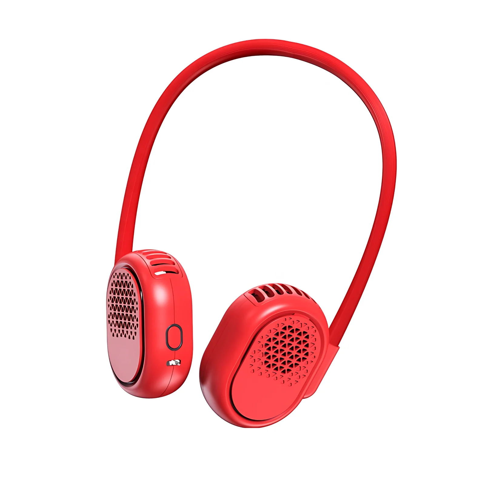 Popular Wholesale Portable Mini Folding Hand-Free USB Rechargeable Outdoor Hanging Neck Fan