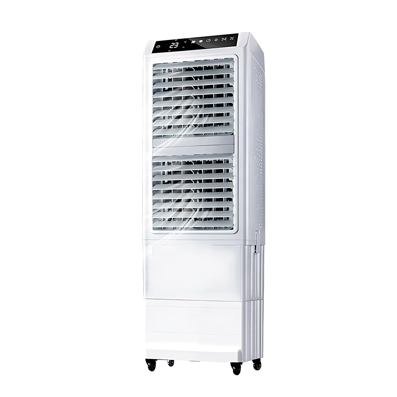 Populärer hochwertiger Bestpreis Auto-Swing 300W Kupfermotor Zentrifugalventilator Motor 45L Fernverdauung Luftkühler Industrie