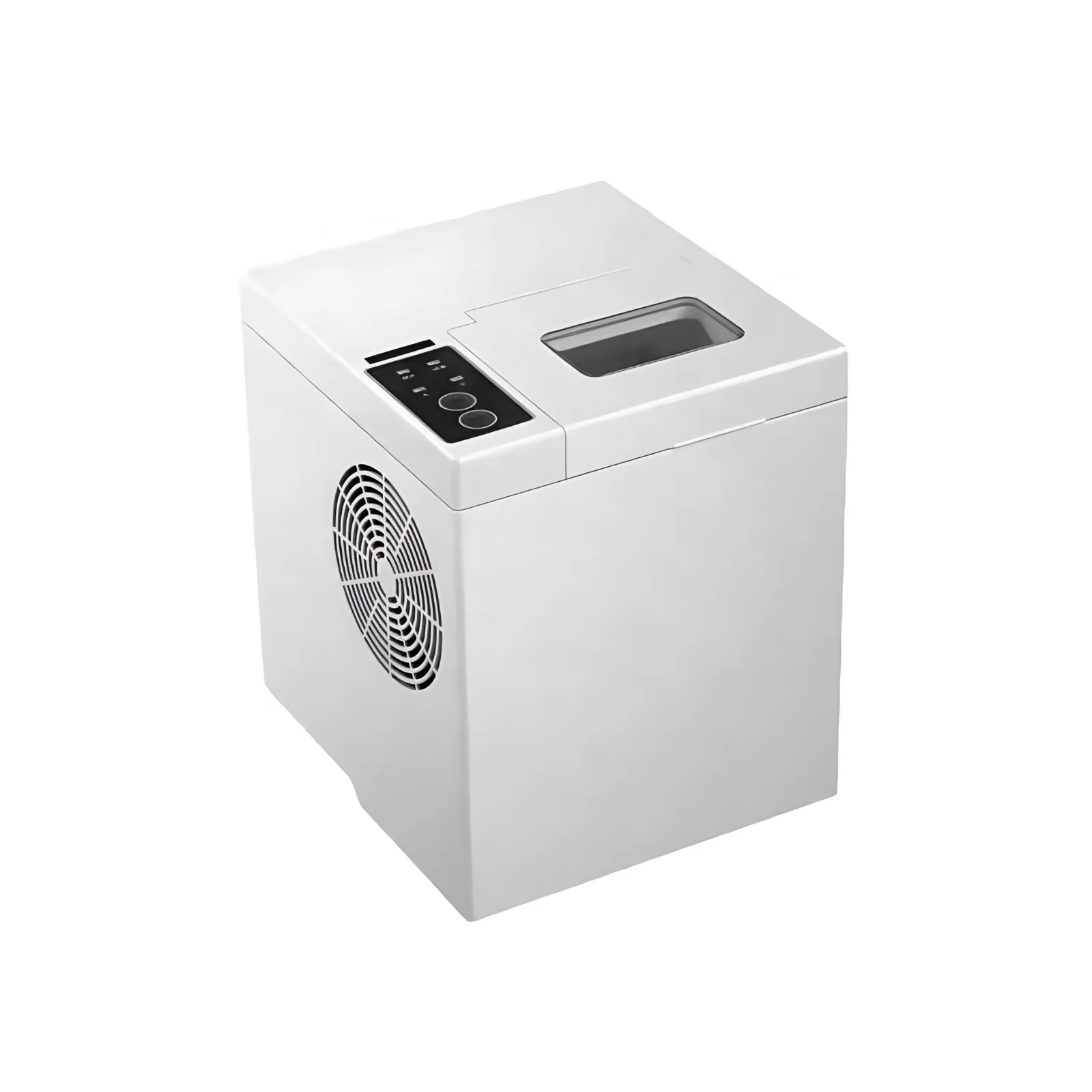 Automática eléctrica 2026 máquina de hacer hielo doméstico mini 10 kg/24h munición portátil pequeña máquina de hielo para oficina