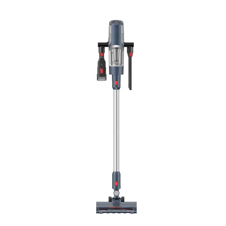 Limpiador de aspiradora portátil inalámbrico ligero motor sin cepillado función seca para hoteles uso doméstico diseño de palo vertical 10kPa