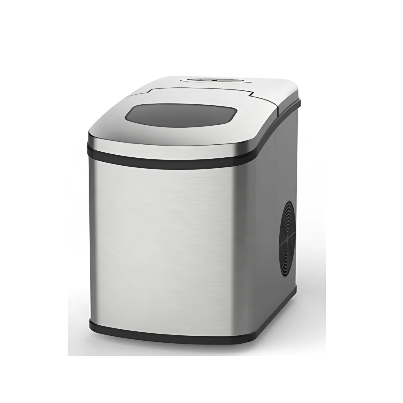 Más vendido portátil fabricante de hielo de balas comerciales automático de plástico eléctrico 10-20 kg/día de capacidad uso doméstico hotelero