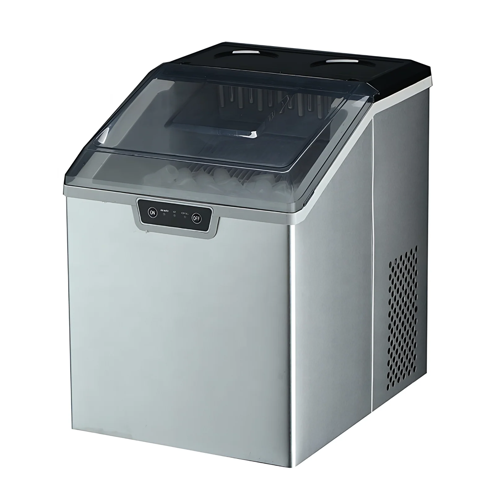 15-18kgs/24h Electric RV Use Desk Top Mini Flake Ice Maker Machine with Bullet Shape and Shaved Ice