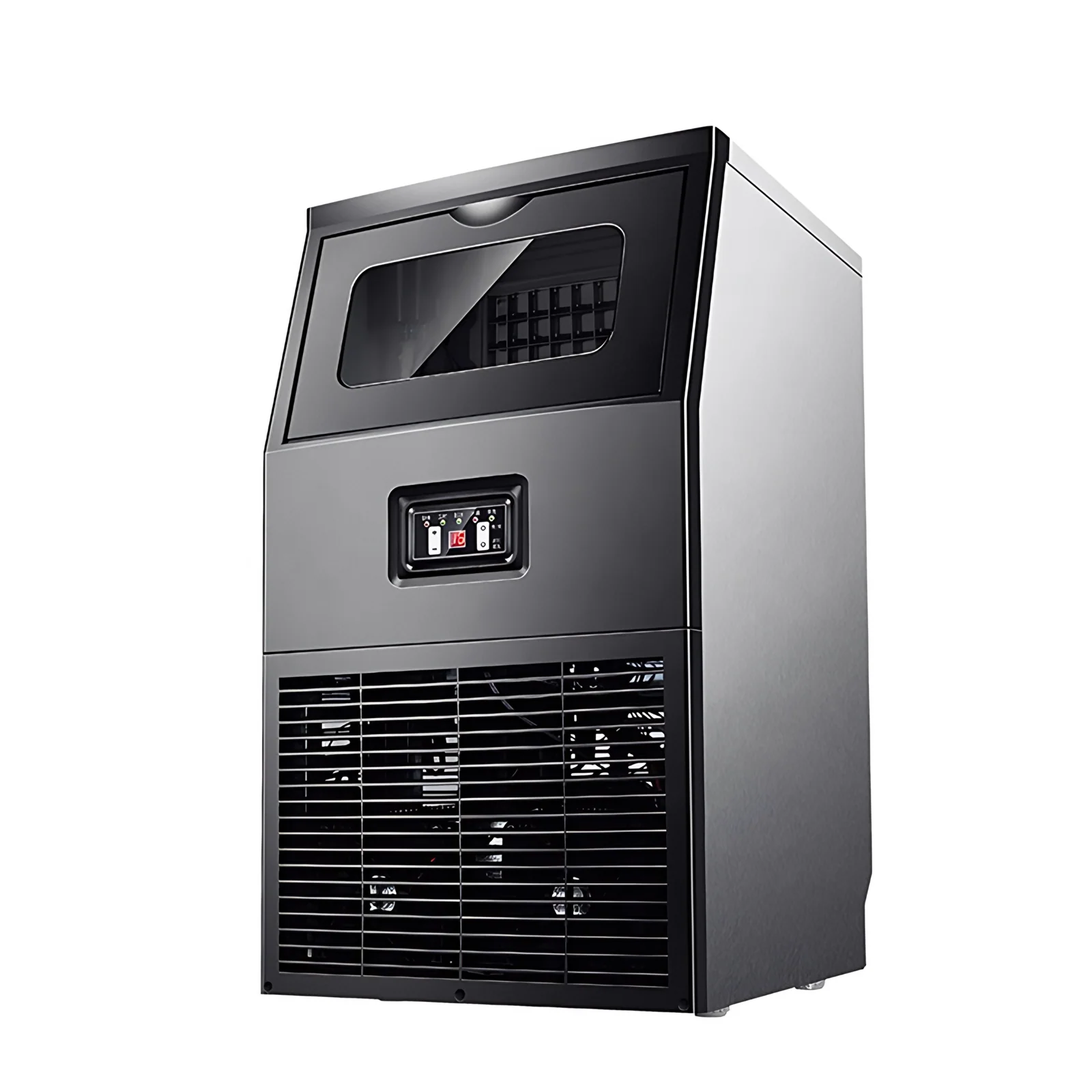 140 Lb/24h 200w Air Cooled Desk Ice Maker Mini Ice Cube Maker Machine Home Table Top Ice Machine for Sale