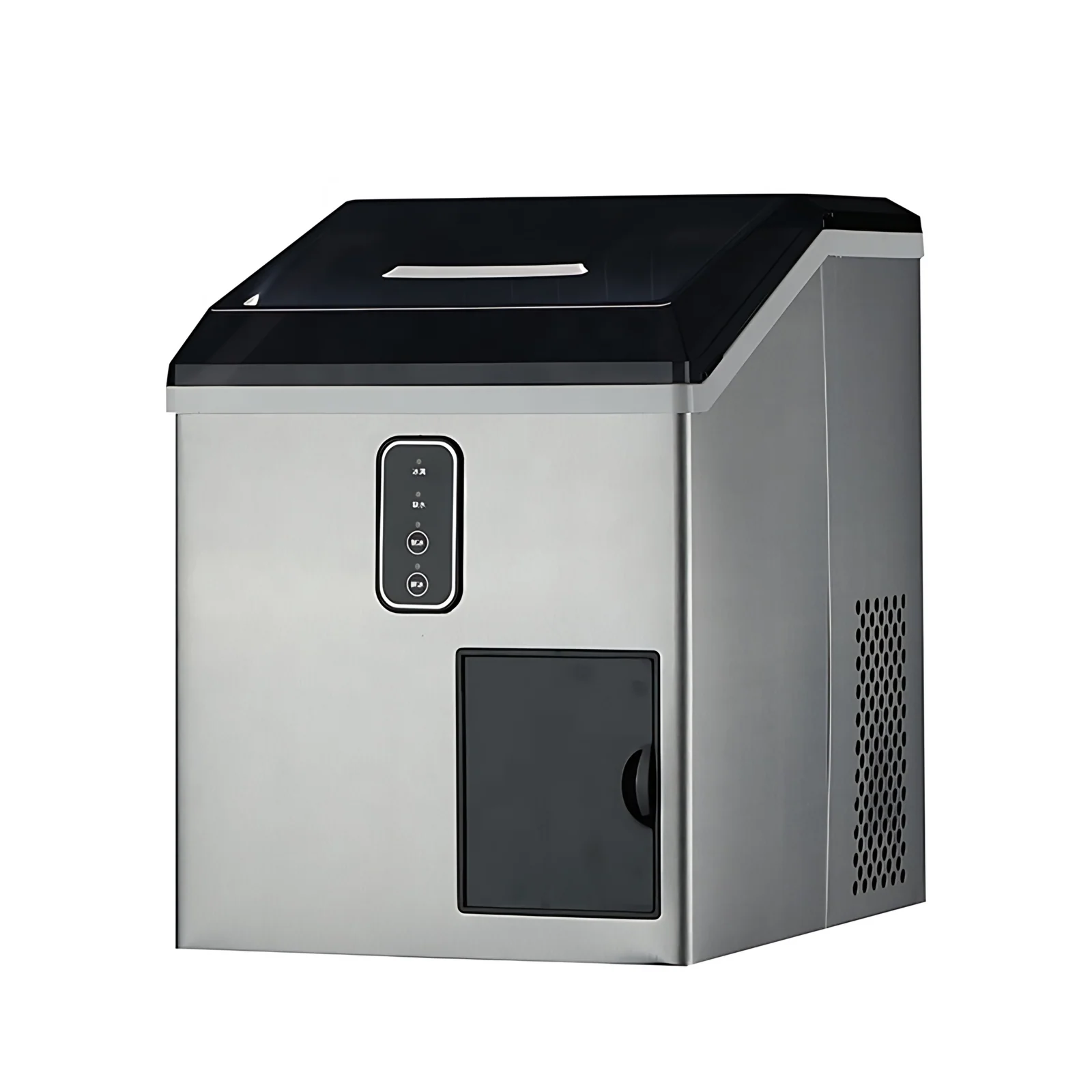 Commercial Clear Counter Top Ice Maker with Shaved Ice 1.7L Water tank 12-15kgs/d Counter Top Ice Maker Machine