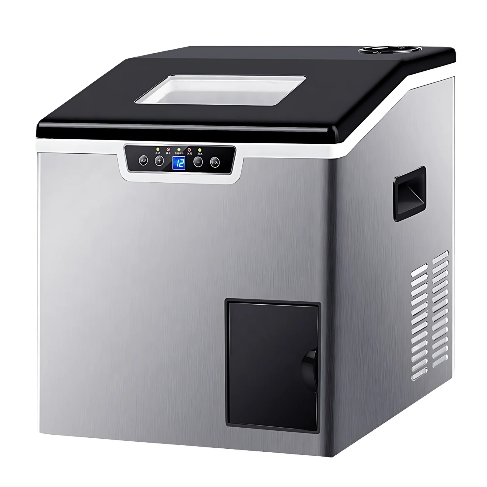 Portable Countertop Automatic Ice Maker Machine Home Commercial Beverage Processing Mini Small Automatic Ice Block Dispenser
