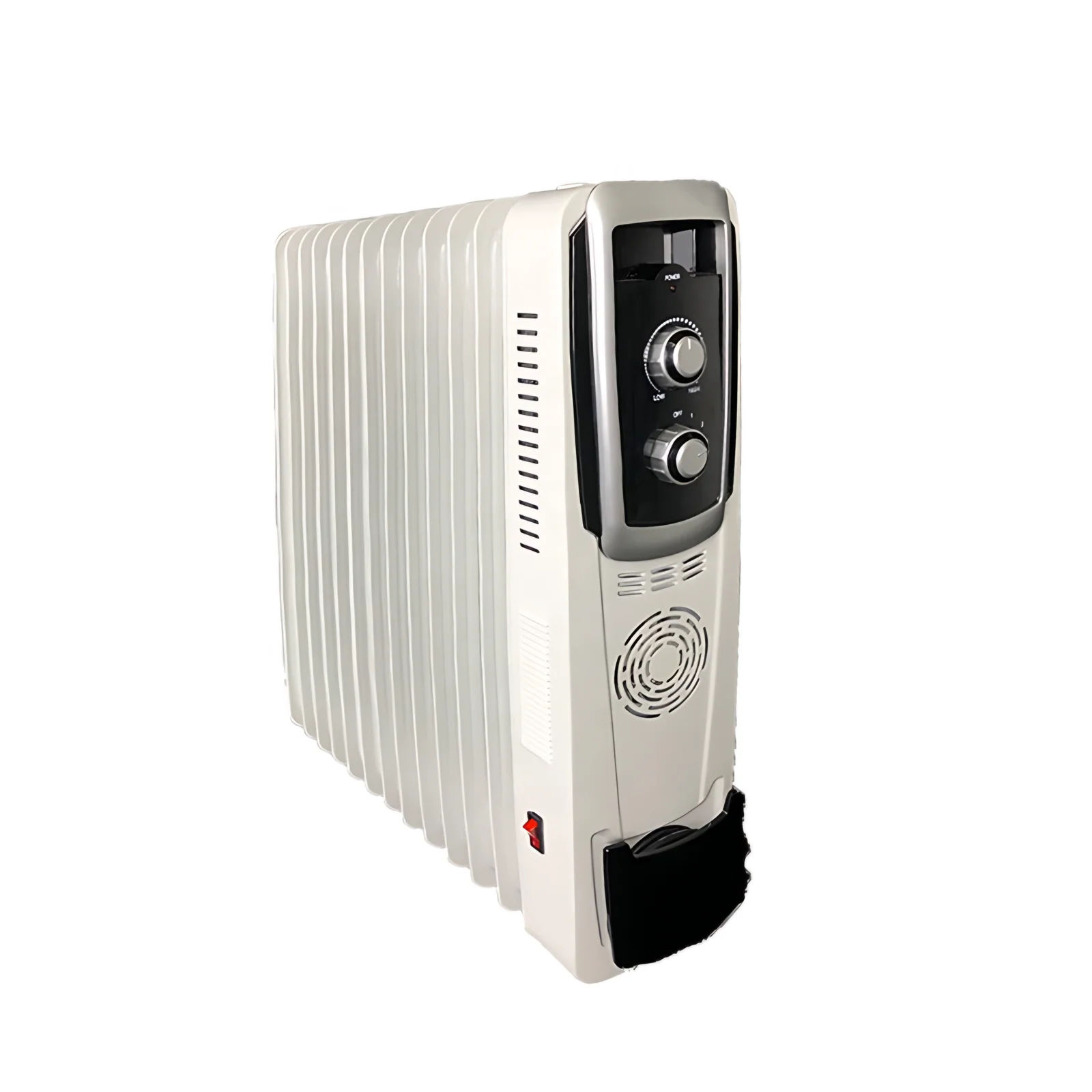 Popular Portable Heating Oil Space Fan Electric 2500w Radiator Oil Heaters for Room 3 Oil Channels
