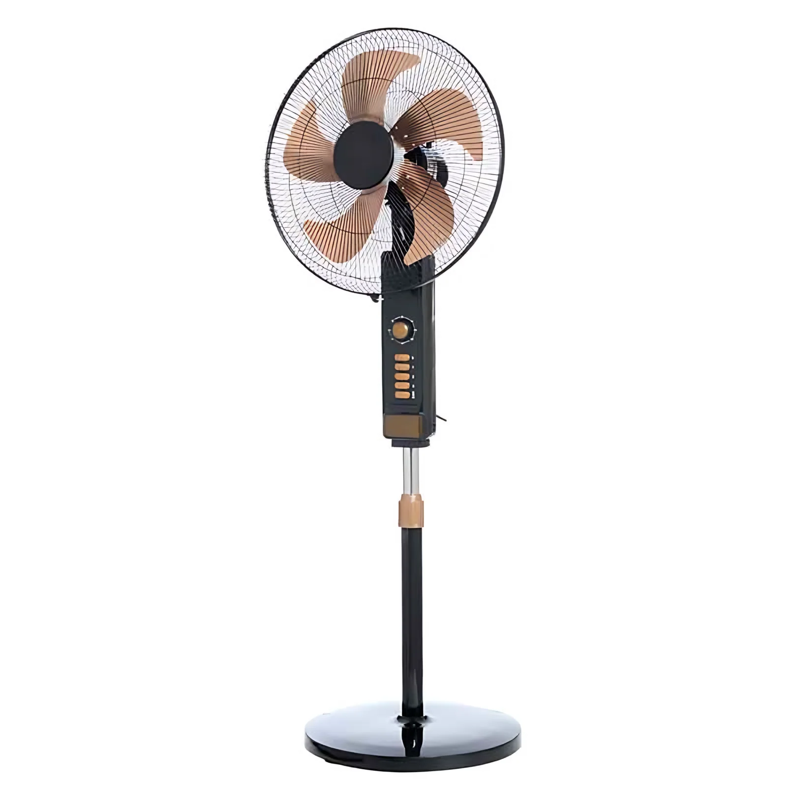 55W Metal 5-Blade Remote Control Outdoor Hotel RV Ventilation Fan 18 Inch Stand Fan