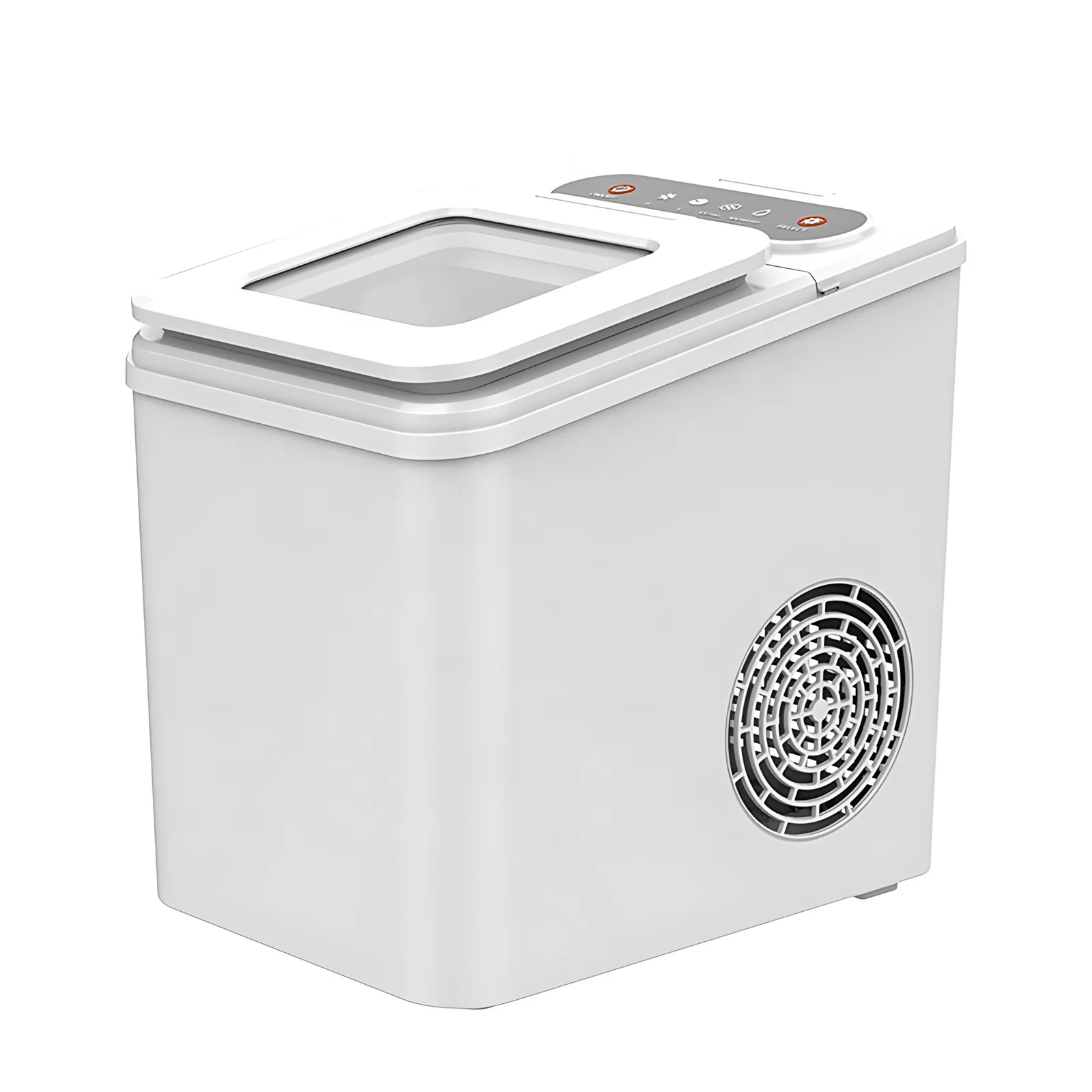 Hot Sale Compact Mini Cube Block Portable Home Automatic Countertop Self-Cleaning Small Bullet Ice Makers Making Machines