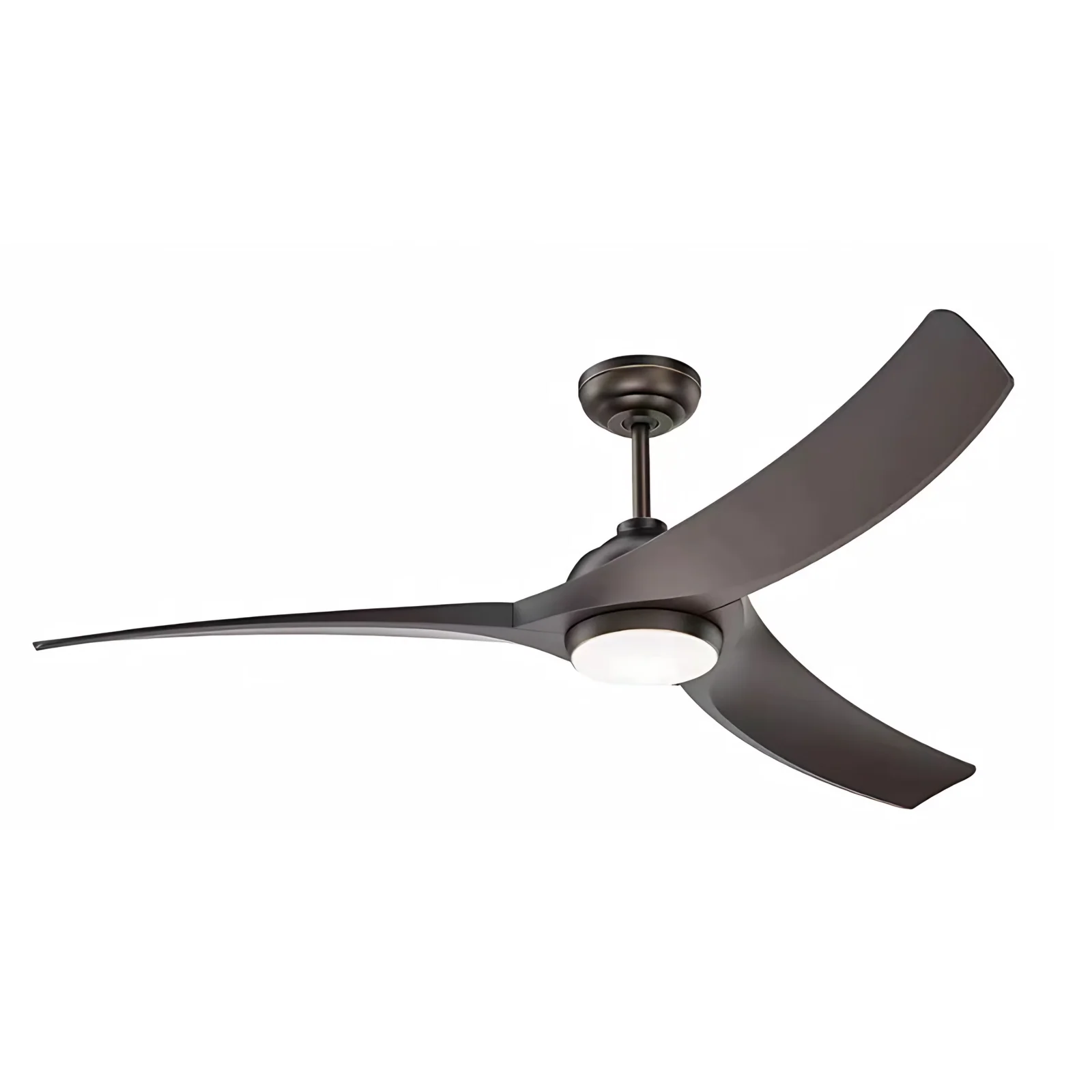 Wholesale Price Indoor Home 52 Inch 3 Solid Wood Blades Tuya WiFi Remote Control Super Quiet Ceiling Fan