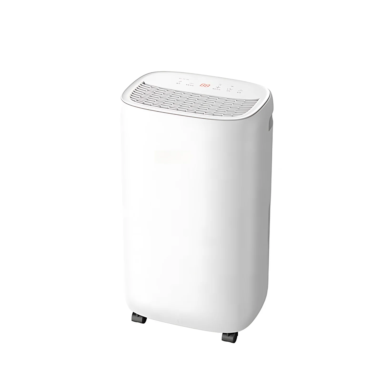 Home Use Portable Dehumidifier 12L/day with Touch Screen LED Display R290 Intelligent Control Rotary Humidity Setting