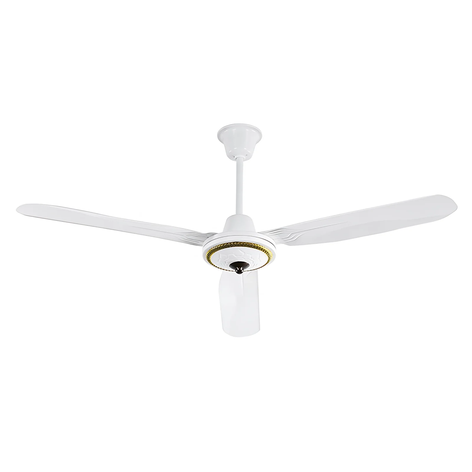 AC/DC Electric Ceiling Fan 56 Inch with Regulator and Remote Control 48W Solar Panel Good Quality Hotel Use