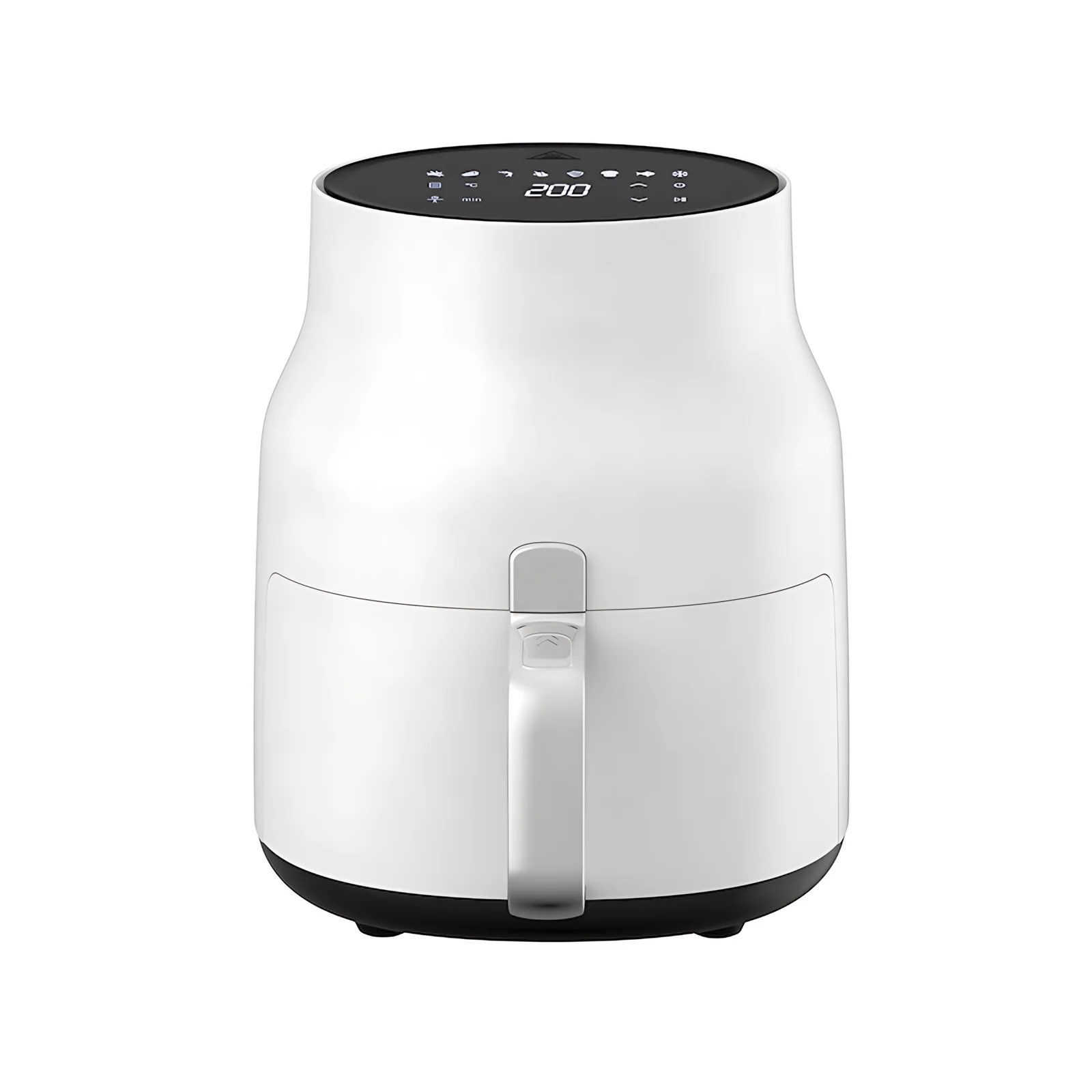 8L Multi-function Touch Screen Visible Air Fryer Easy Clean Digital Electric Deep Fryer Oil-free Air Fryer Household Appliance