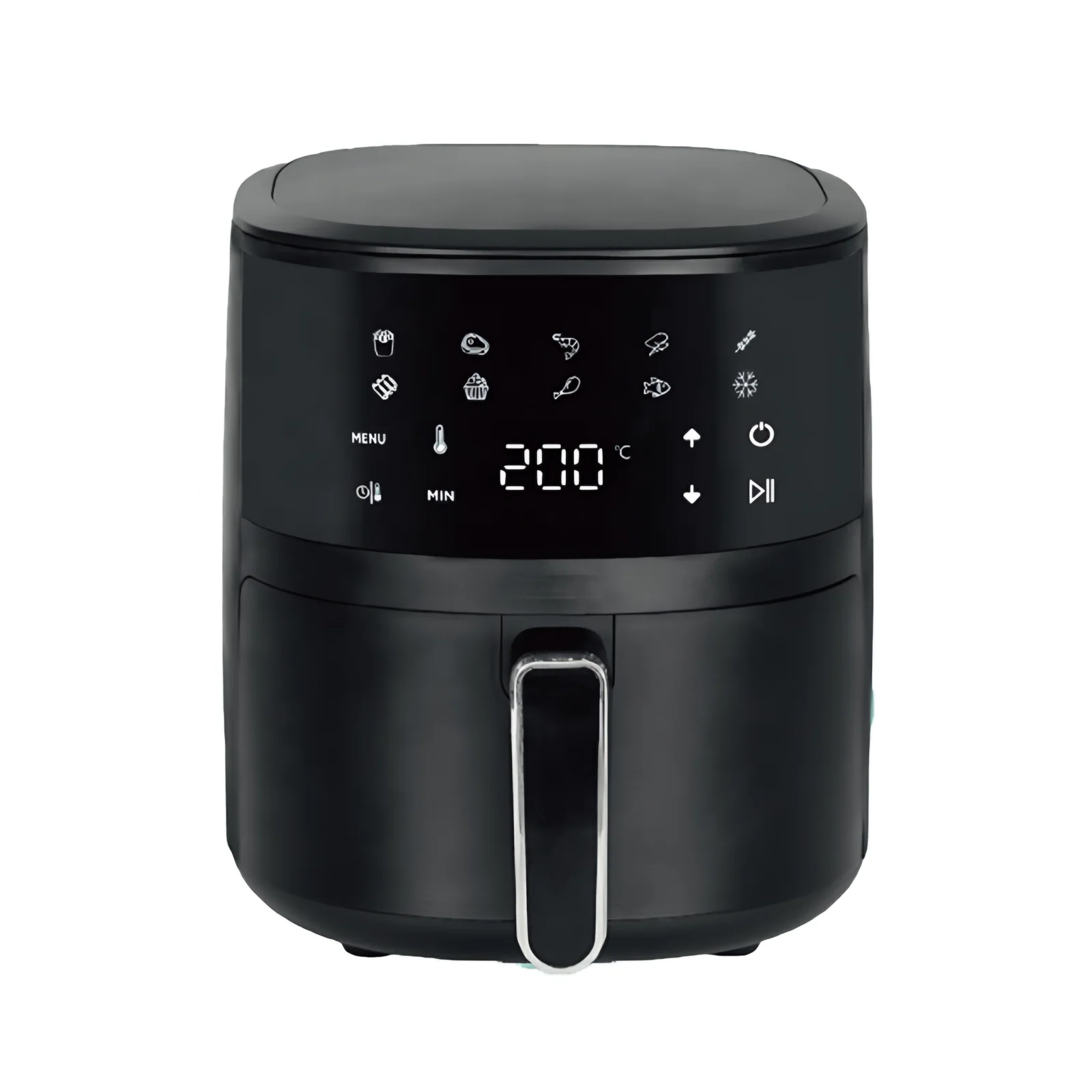 1400W 4.5L 10-pre-set Menu Smart Air Fryer Nonstick Oil Free Deep Fryer French Fries Multifunctional Air Fryers