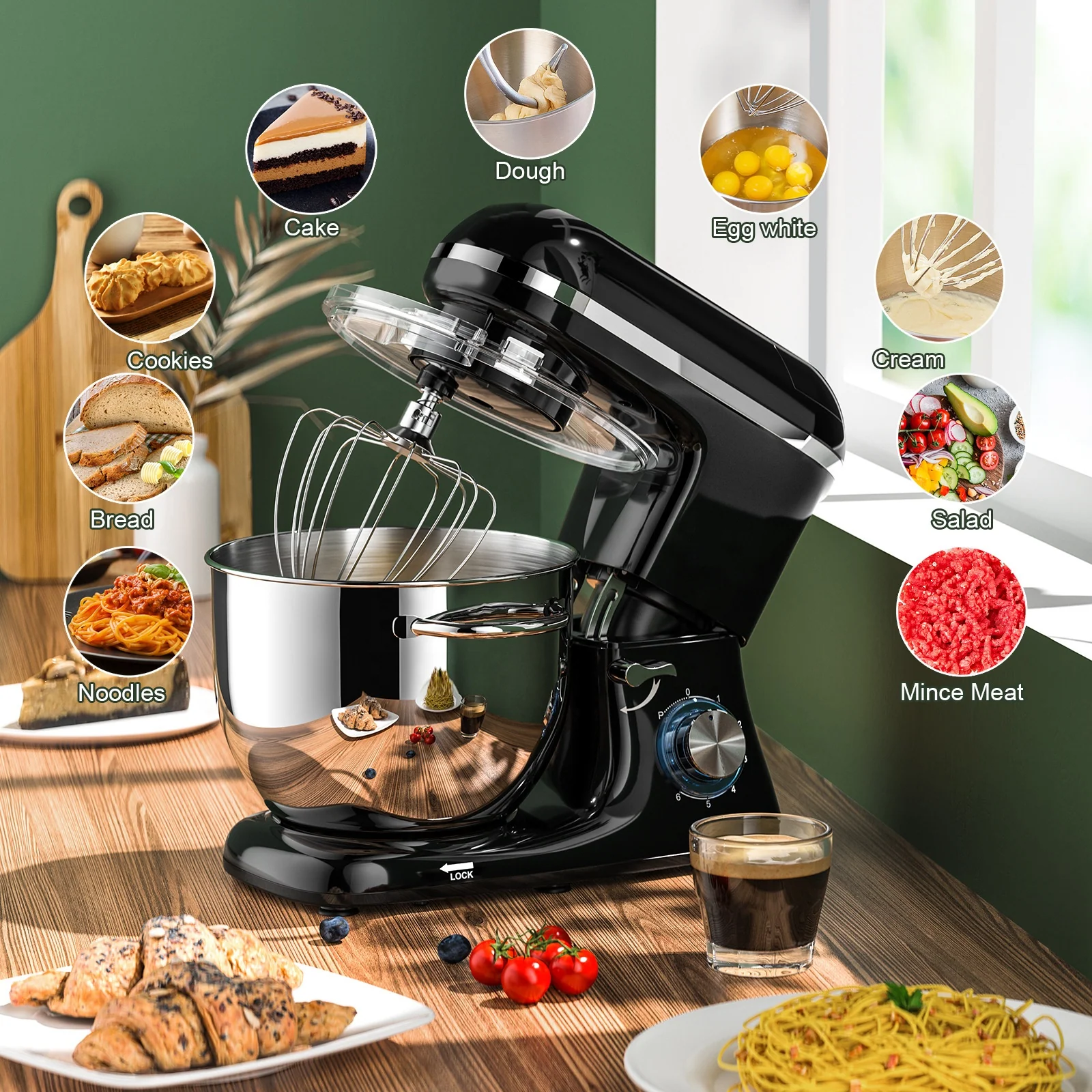 Robot pâtissier et blender — image 6
