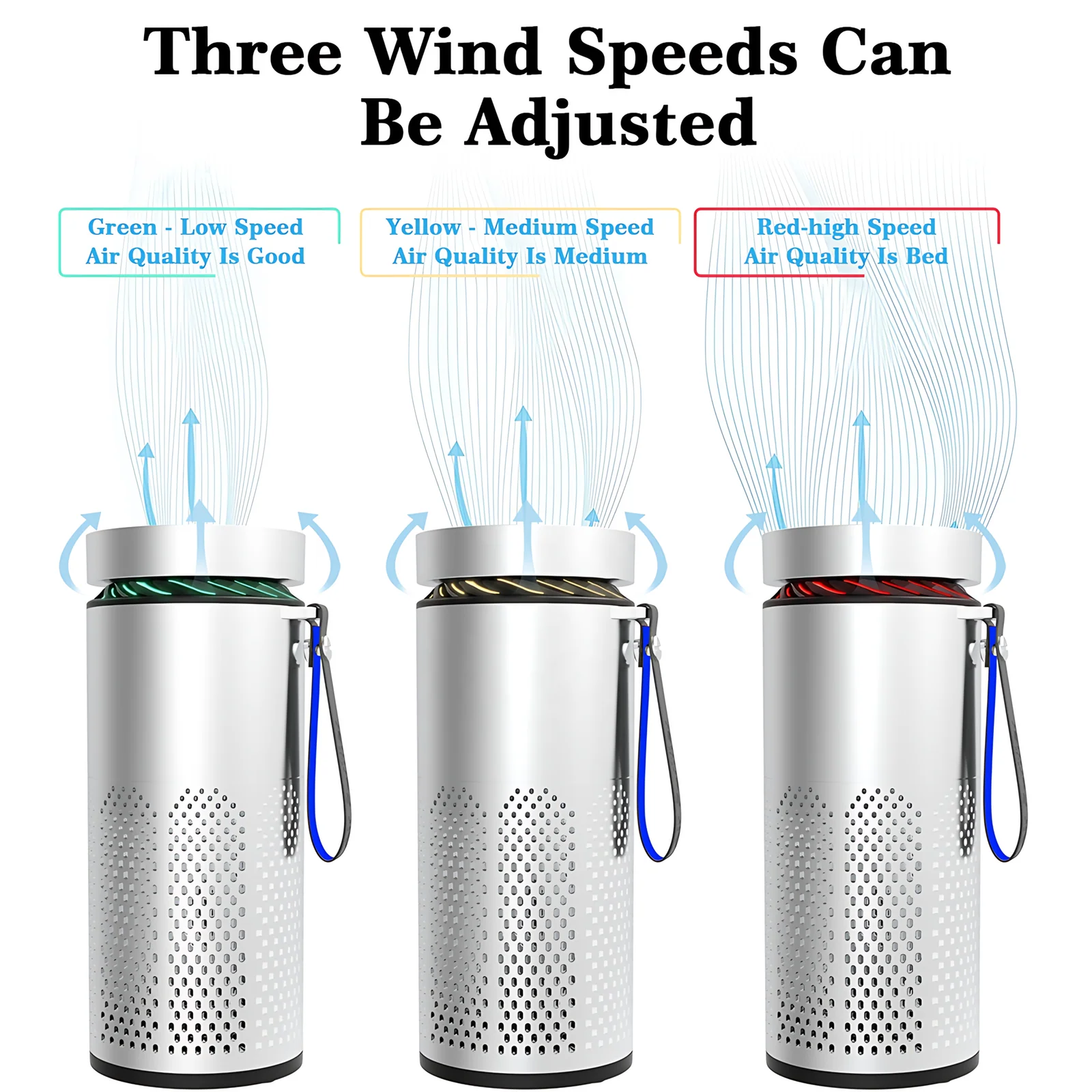 Small Usb Mini Portable Air Freshener Car Purifier for Home Bedroom Car